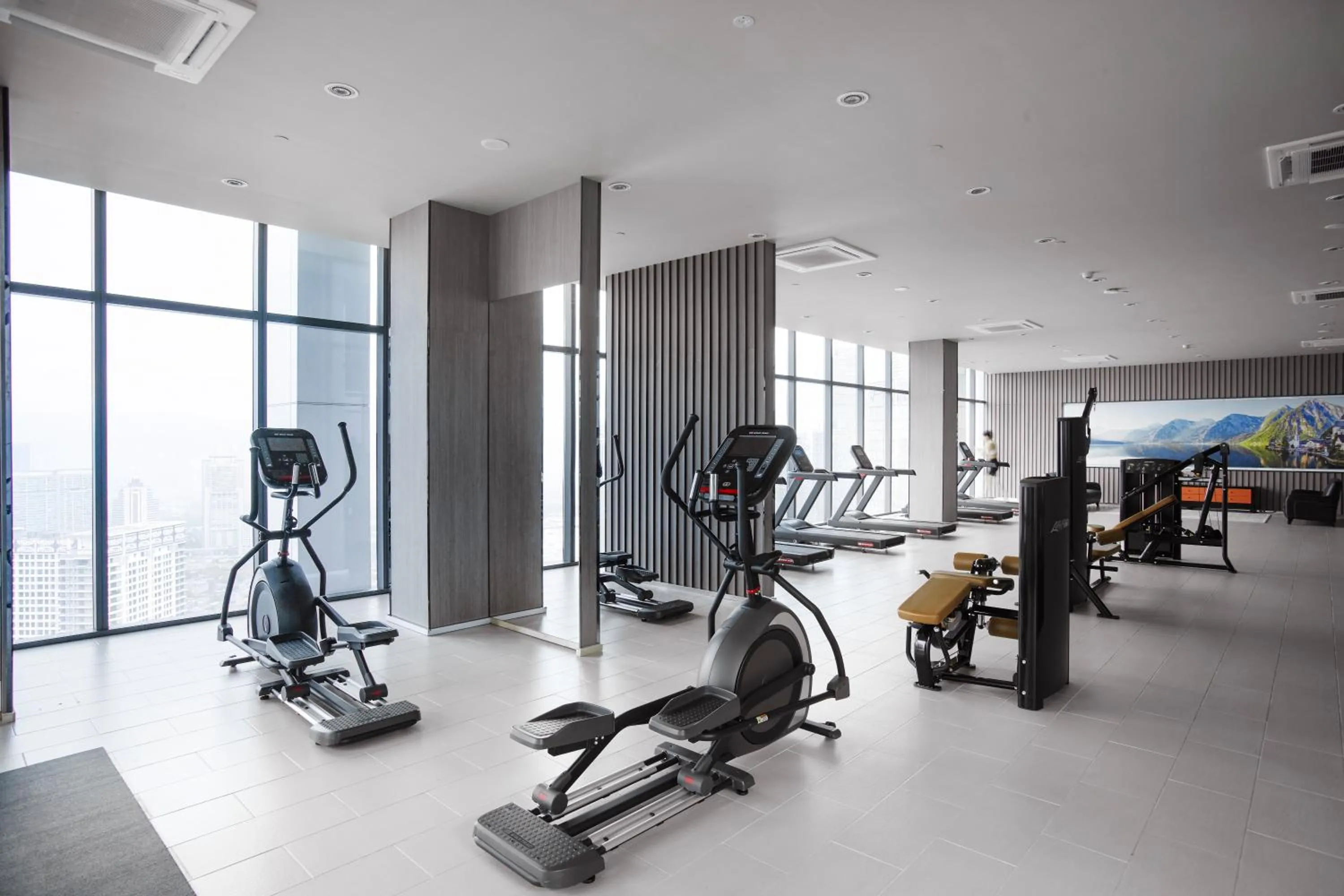 Fitness centre/facilities in THE FACE Style Hotel