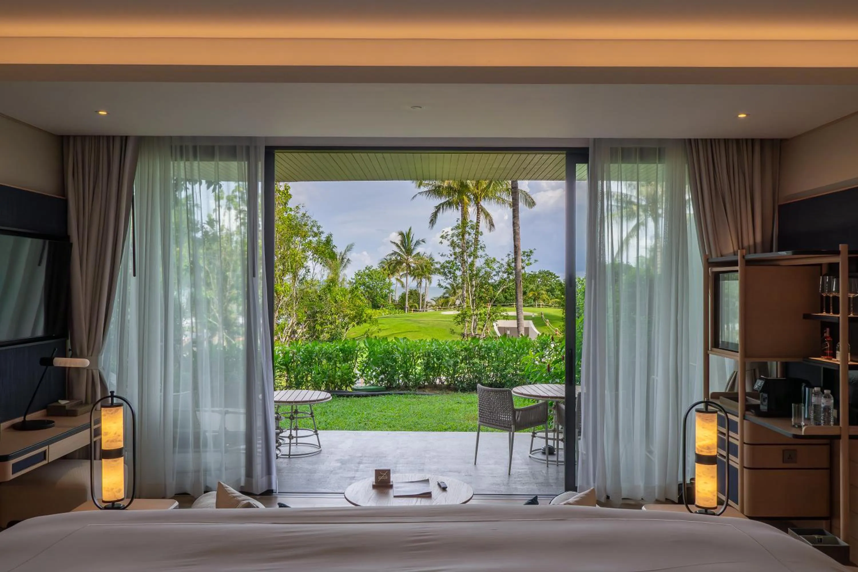 View (from property/room), Bed in Anantara Koh Yao Yai Resort & Villas