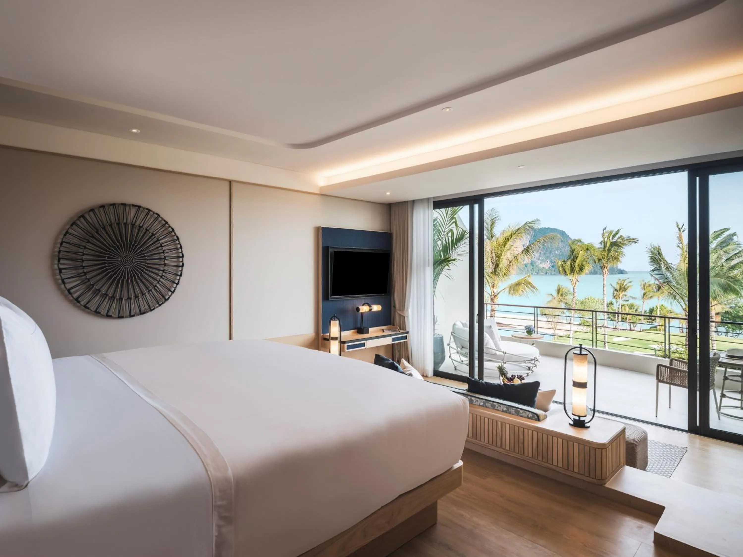 View (from property/room), Bed in Anantara Koh Yao Yai Resort & Villas