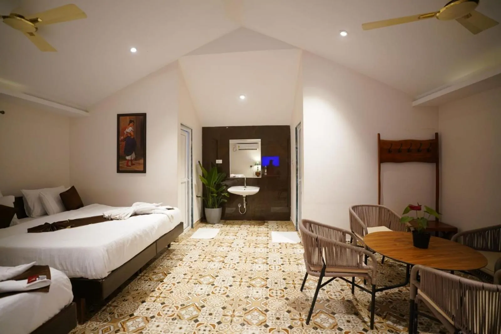 Bed in Farm Stay Resort - Shamirpet, Hyderabad