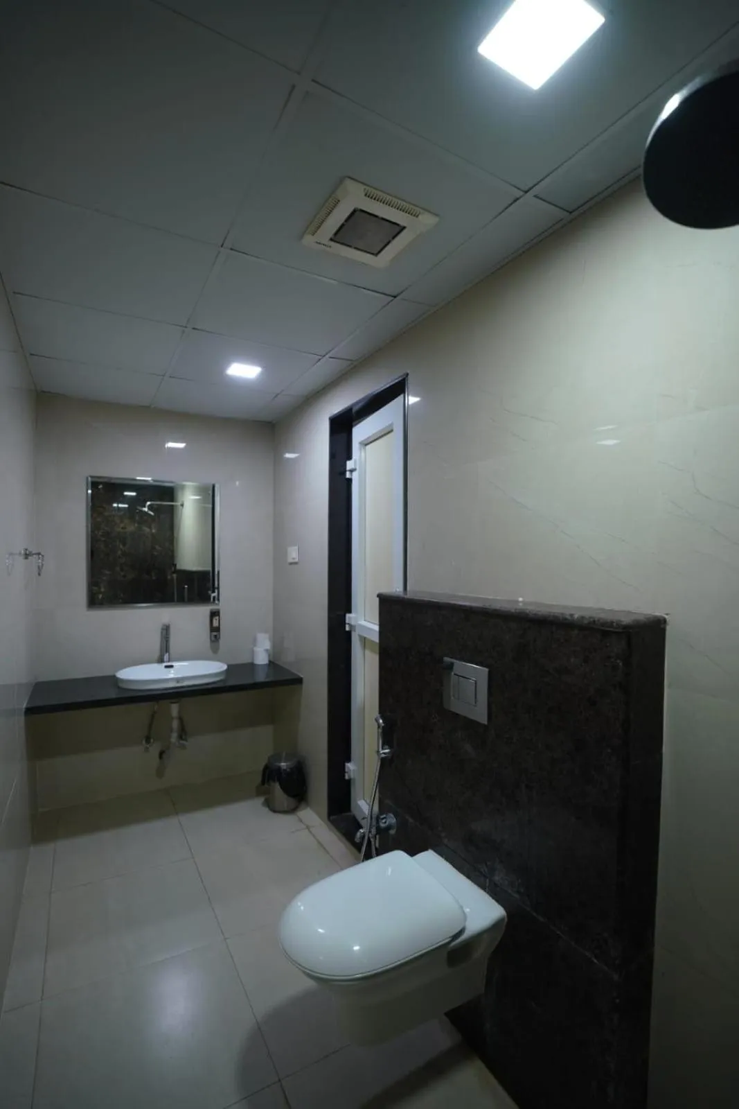 Toilet in Farm Stay Resort - Shamirpet, Hyderabad