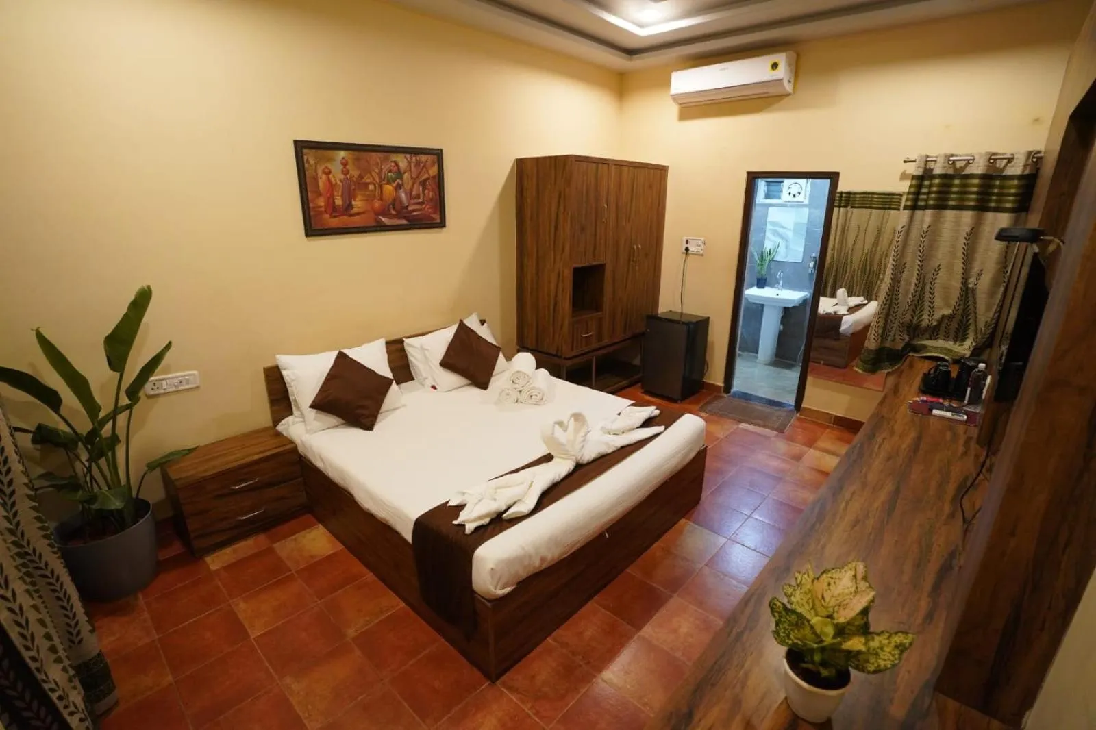Bed in Farm Stay Resort - Shamirpet, Hyderabad