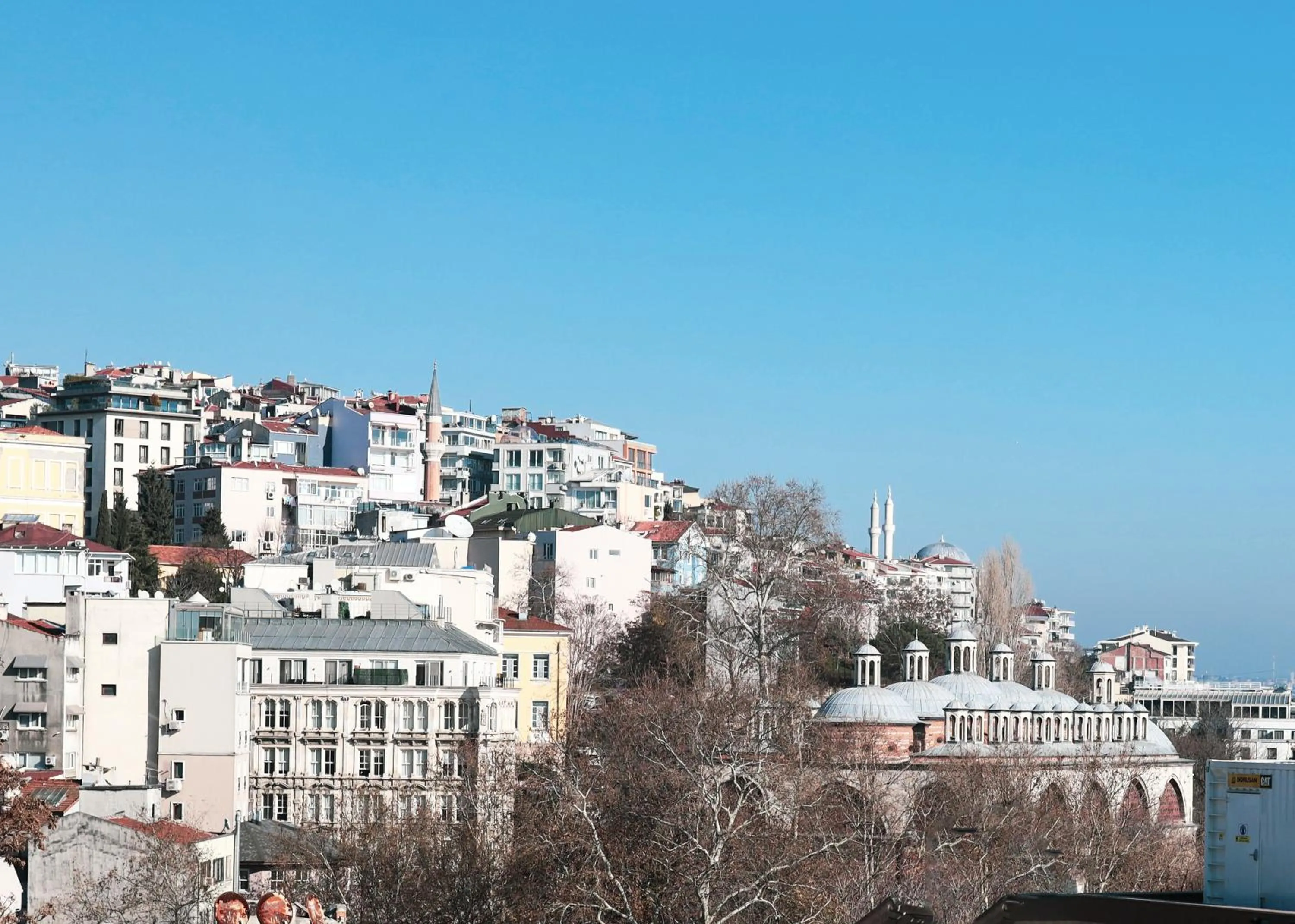 City view in Galata Master Hotel