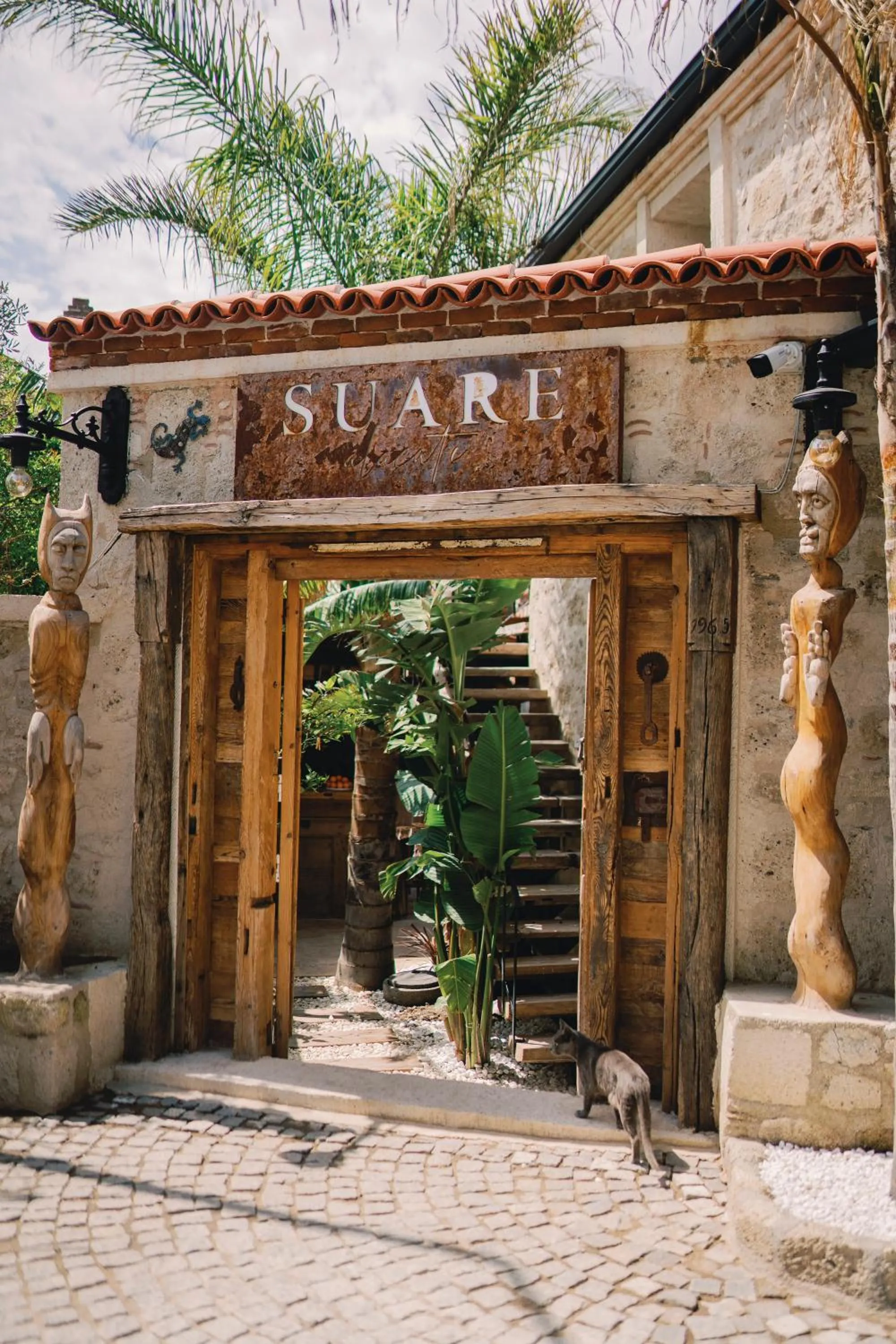 Street view in Suare Alaçatı