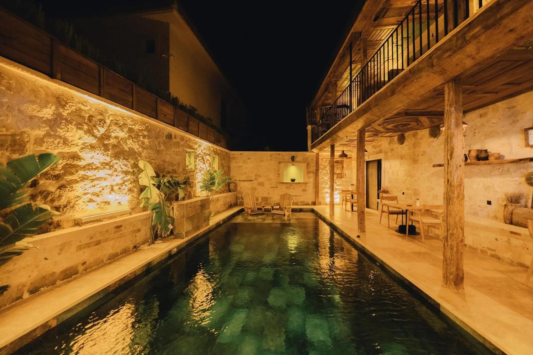 Pool view in Suare Alaçatı