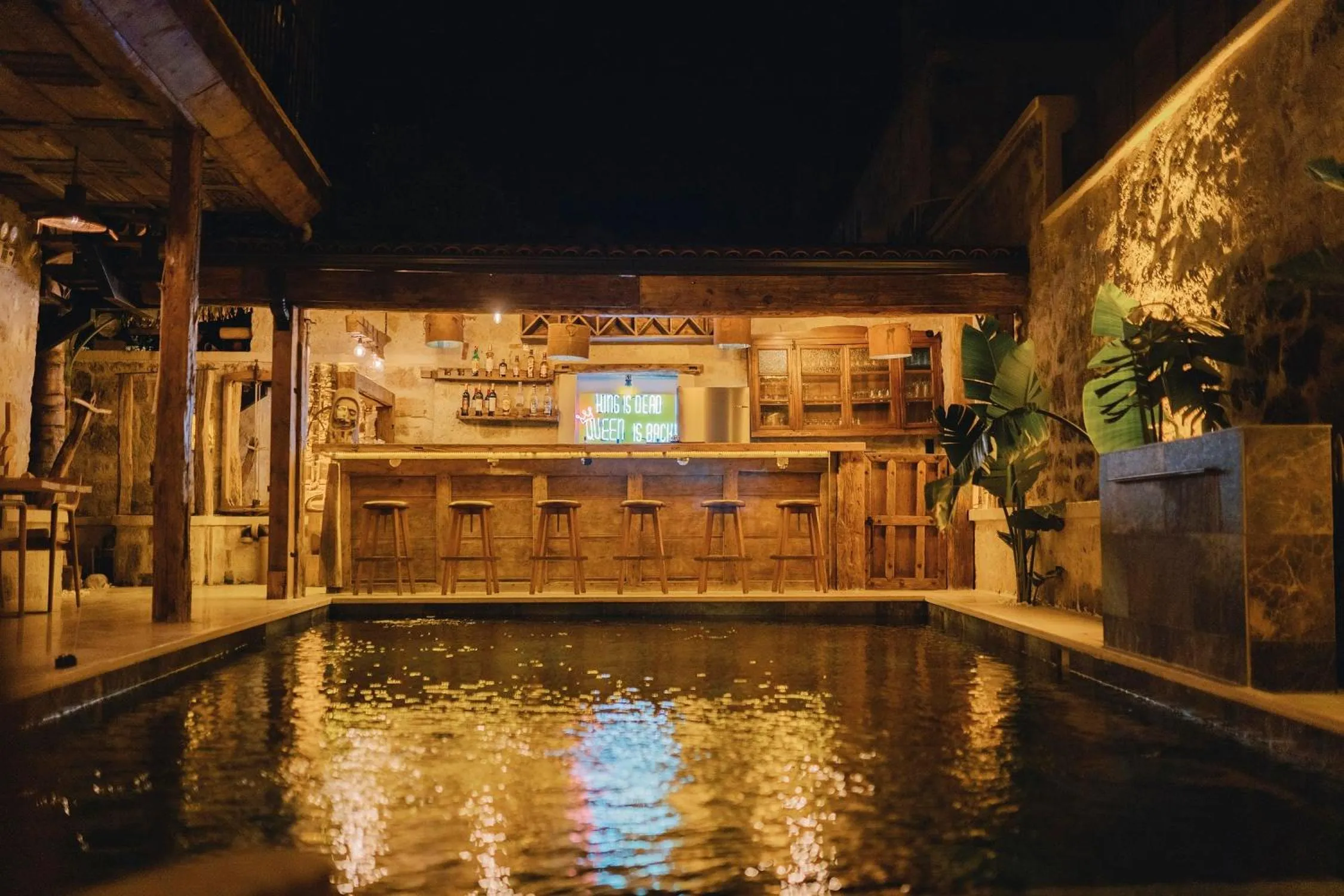 Pool view in Suare Alaçatı