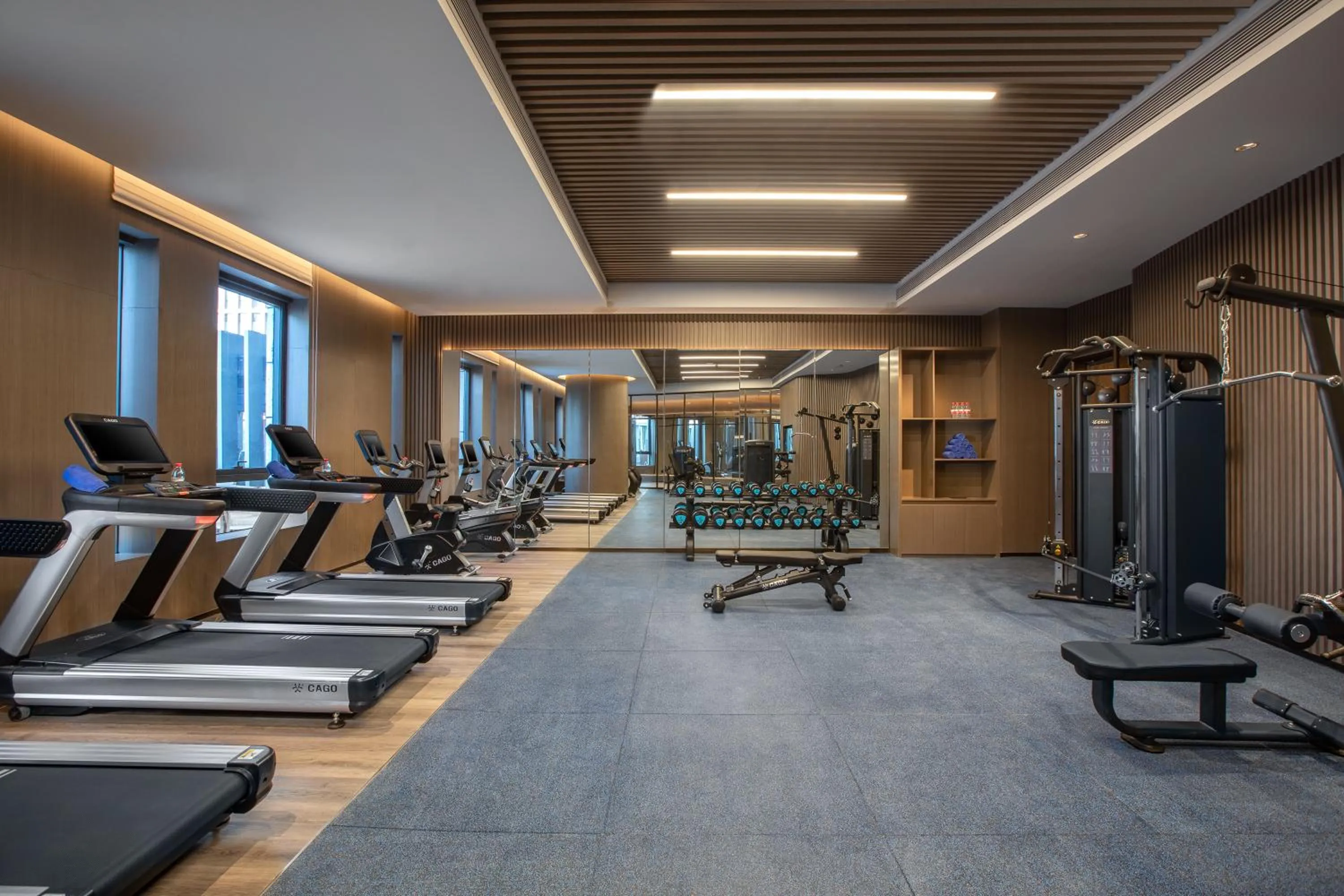 Fitness centre/facilities in Wyndham Xiong'an