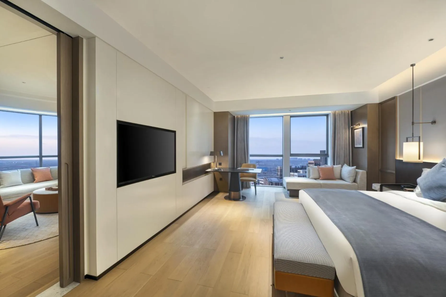 Bed in Wyndham Xiong'an