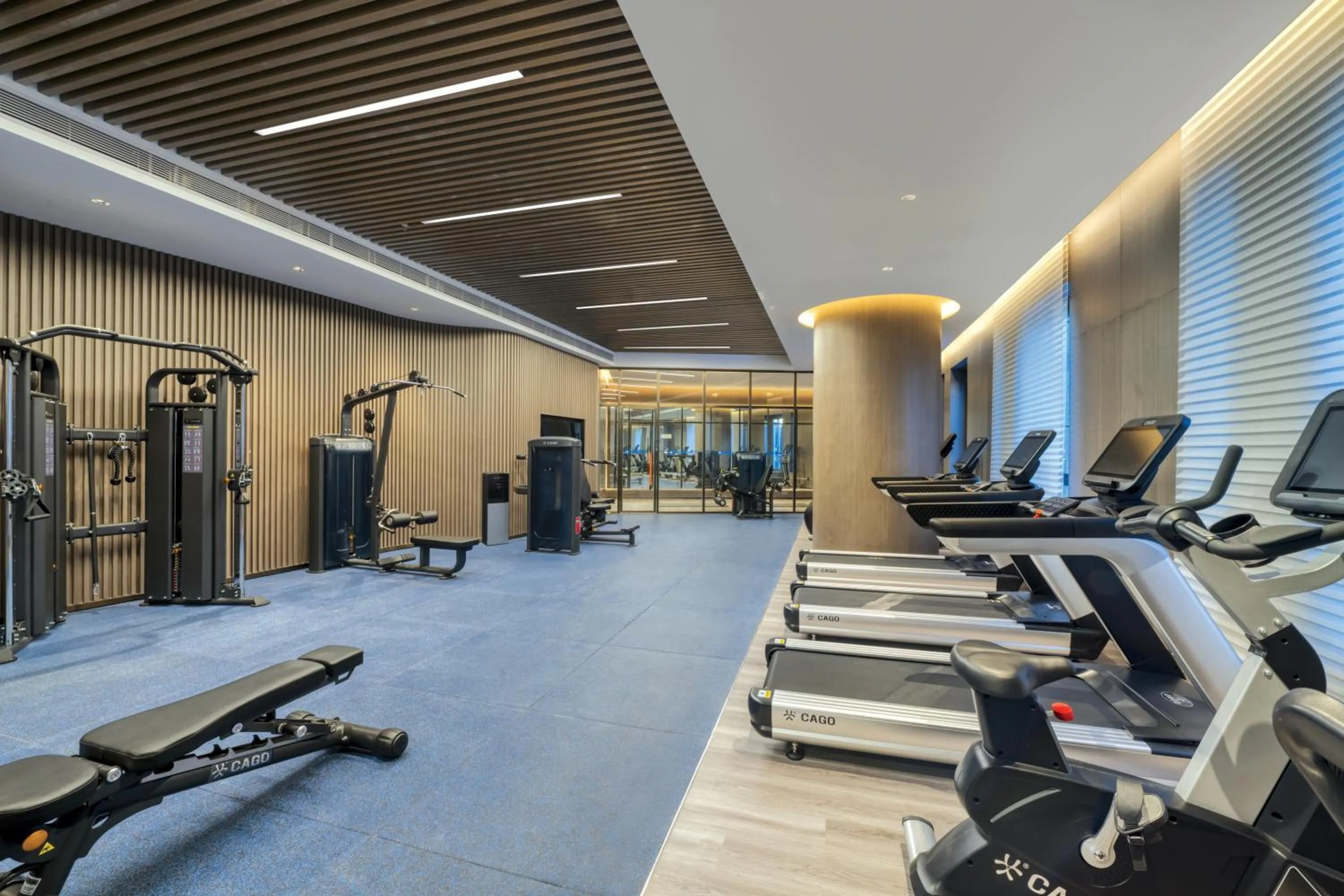 Fitness centre/facilities in Wyndham Xiong'an
