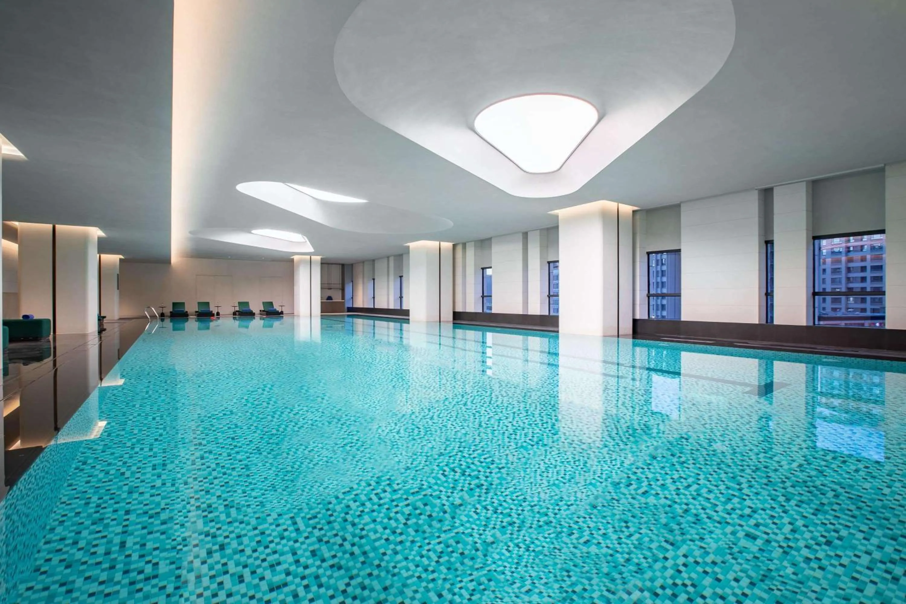 Pool view in Wyndham Xiong'an