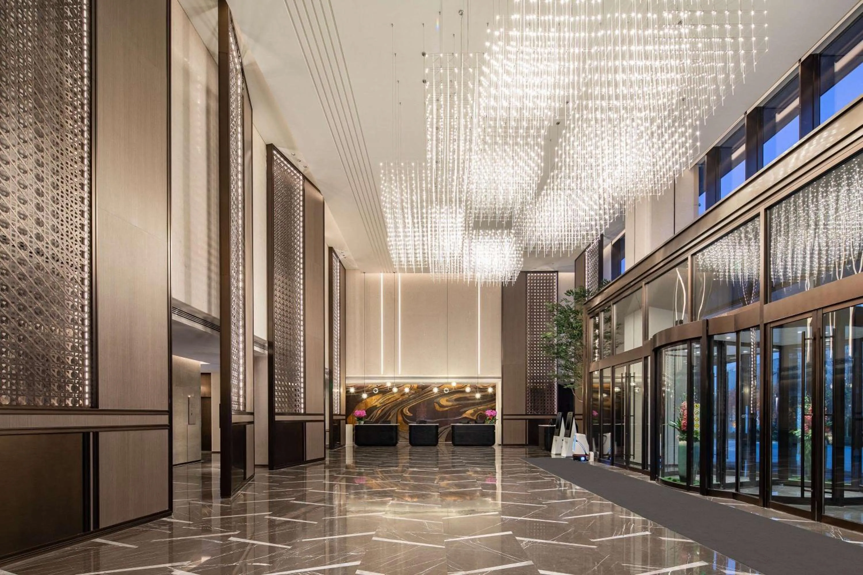 Lobby or reception in Wyndham Xiong'an