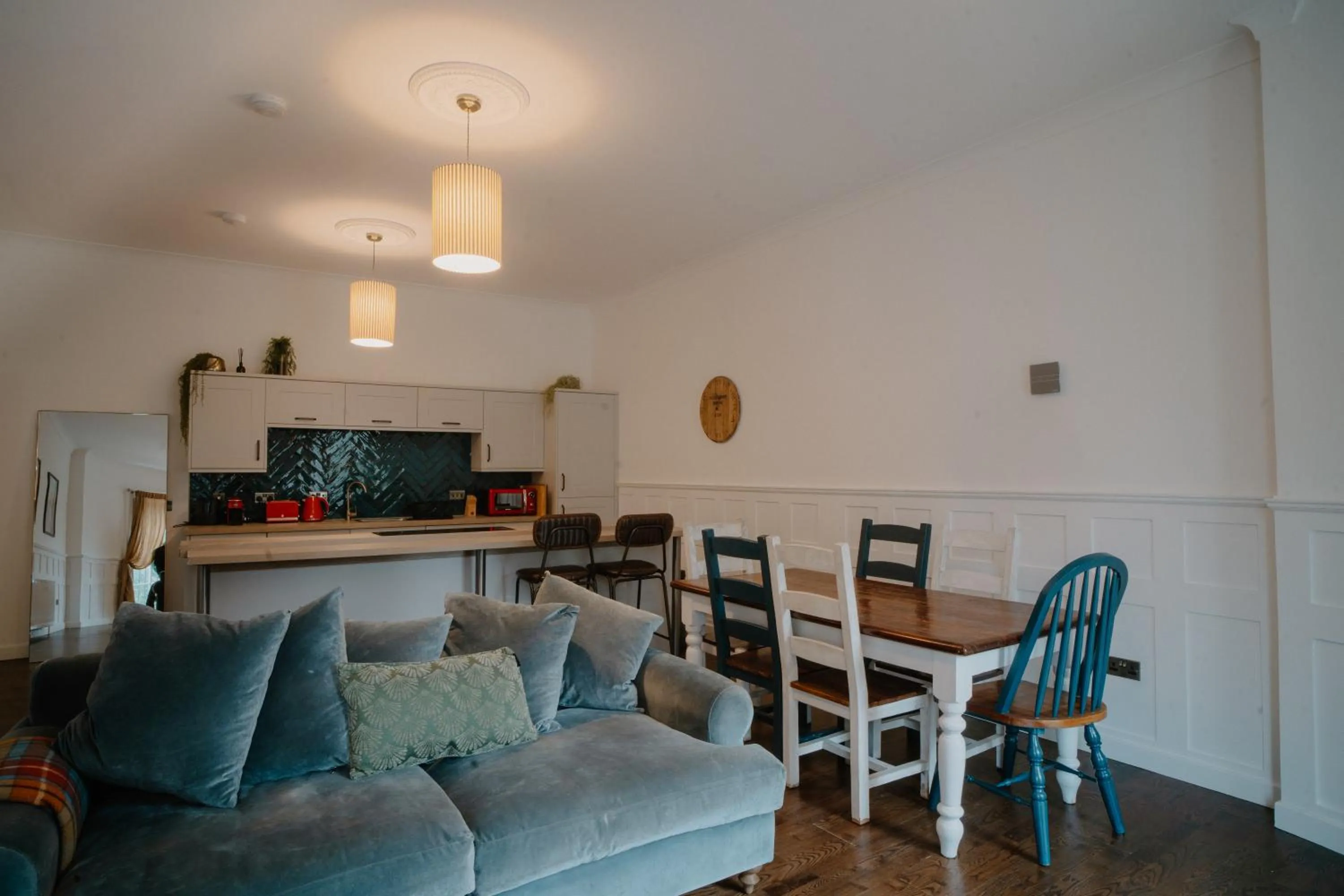 Living room in Slateford House 1770 Luxury Aparthotel by The House of Danu