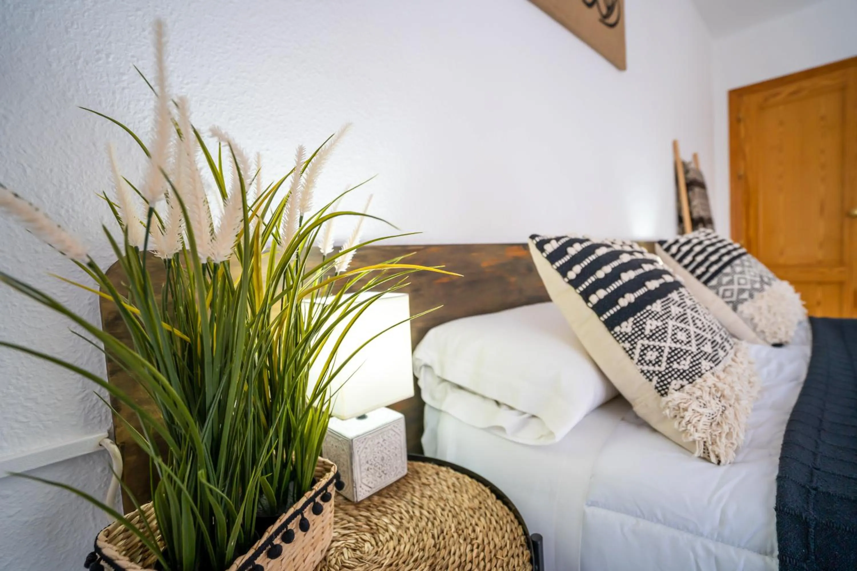 Bed in LOS NAREJOS Hotel