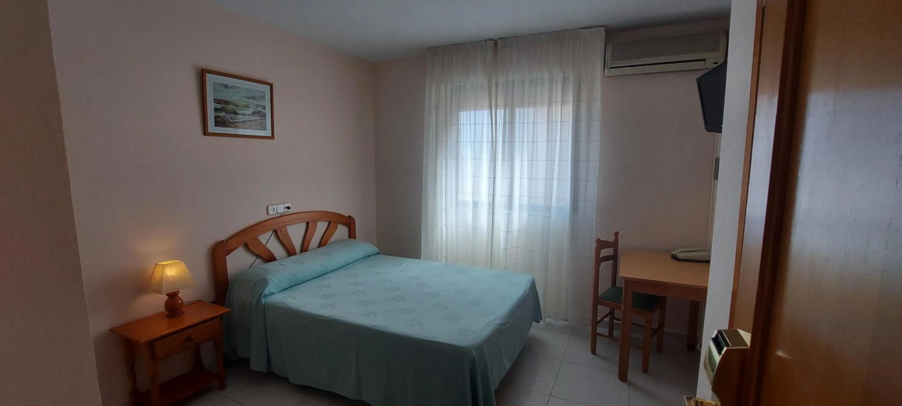 Bed in LOS NAREJOS Hotel