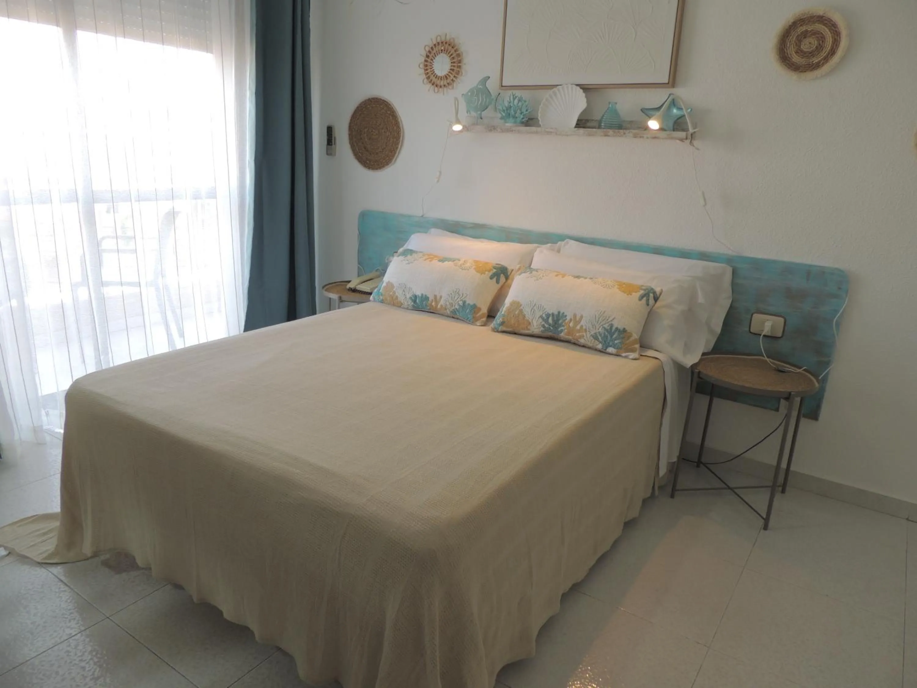 Bed in LOS NAREJOS Hotel