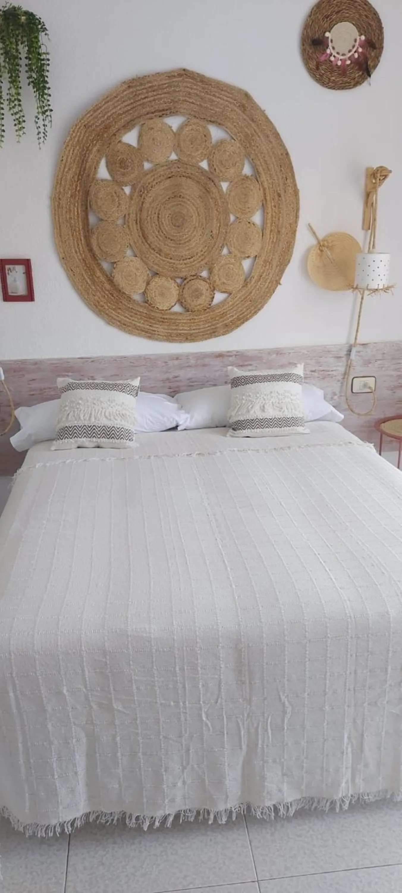Bed in LOS NAREJOS Hotel