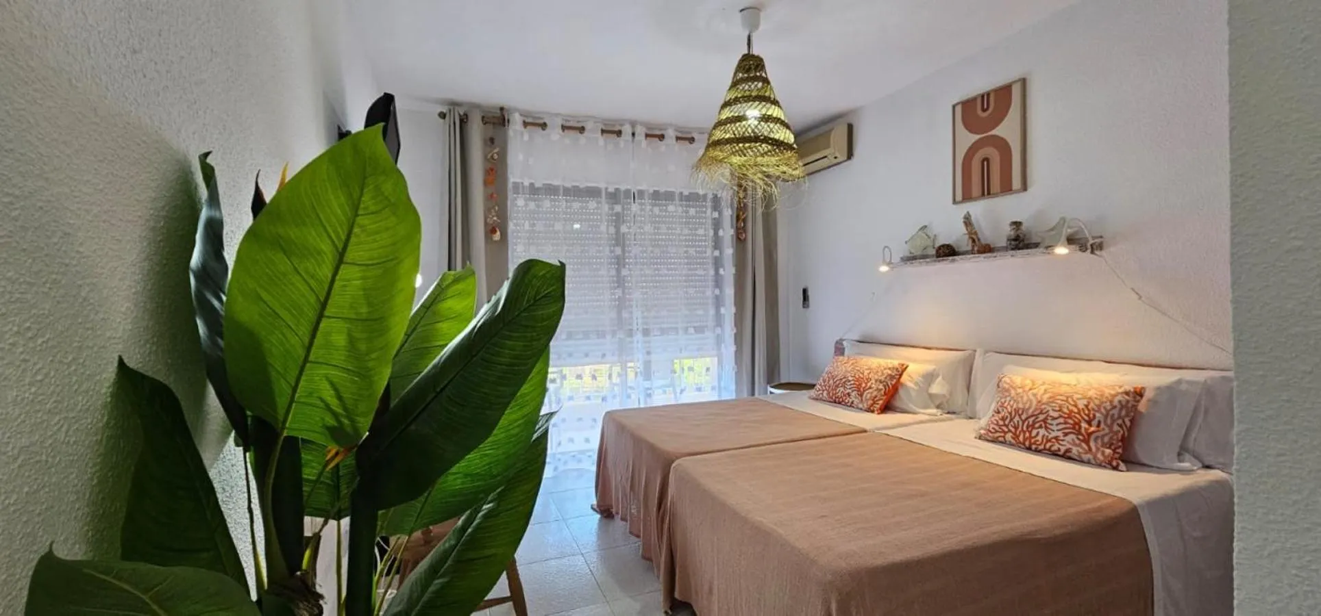 Bed in LOS NAREJOS Hotel