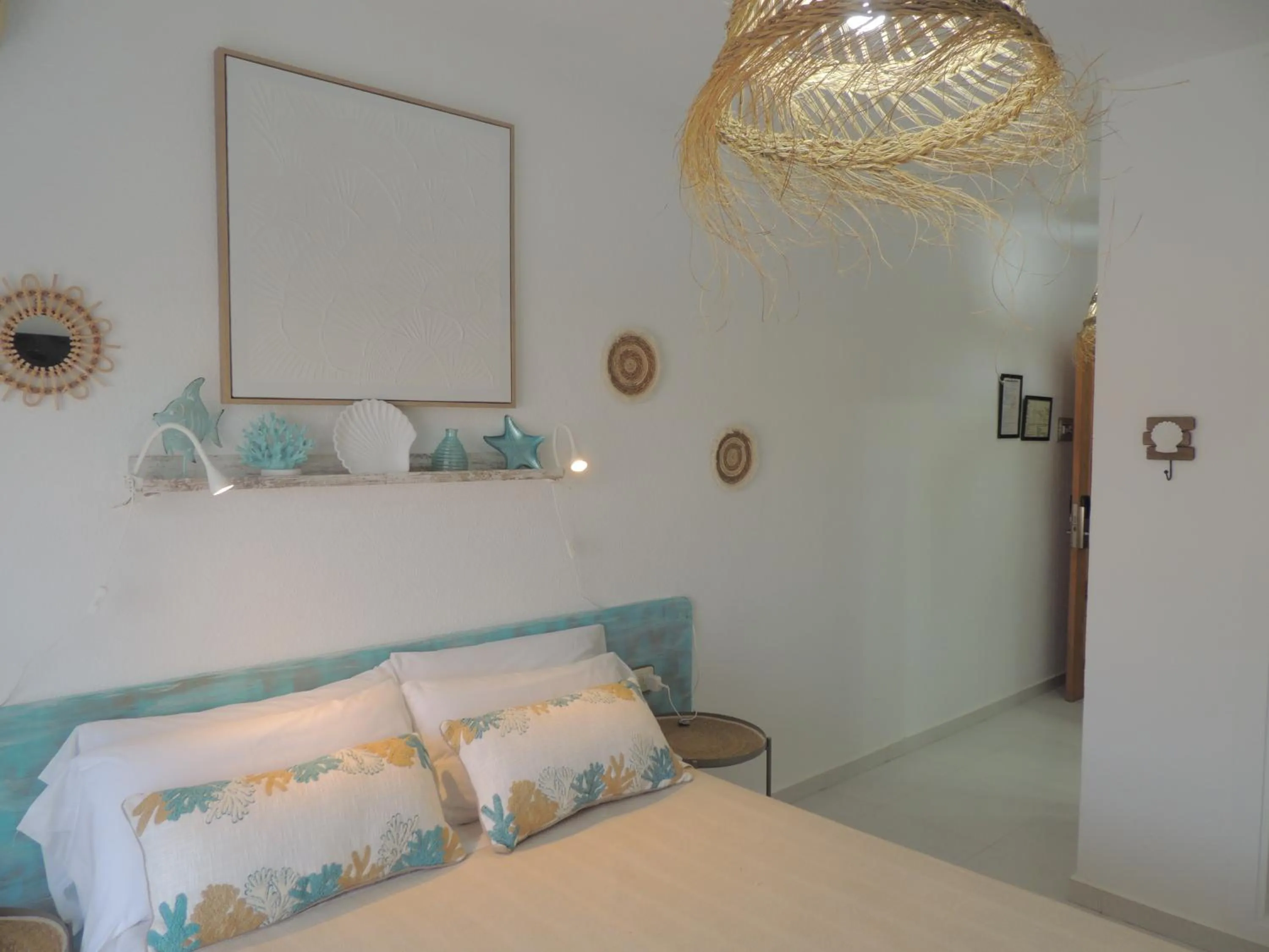 Bed in LOS NAREJOS Hotel