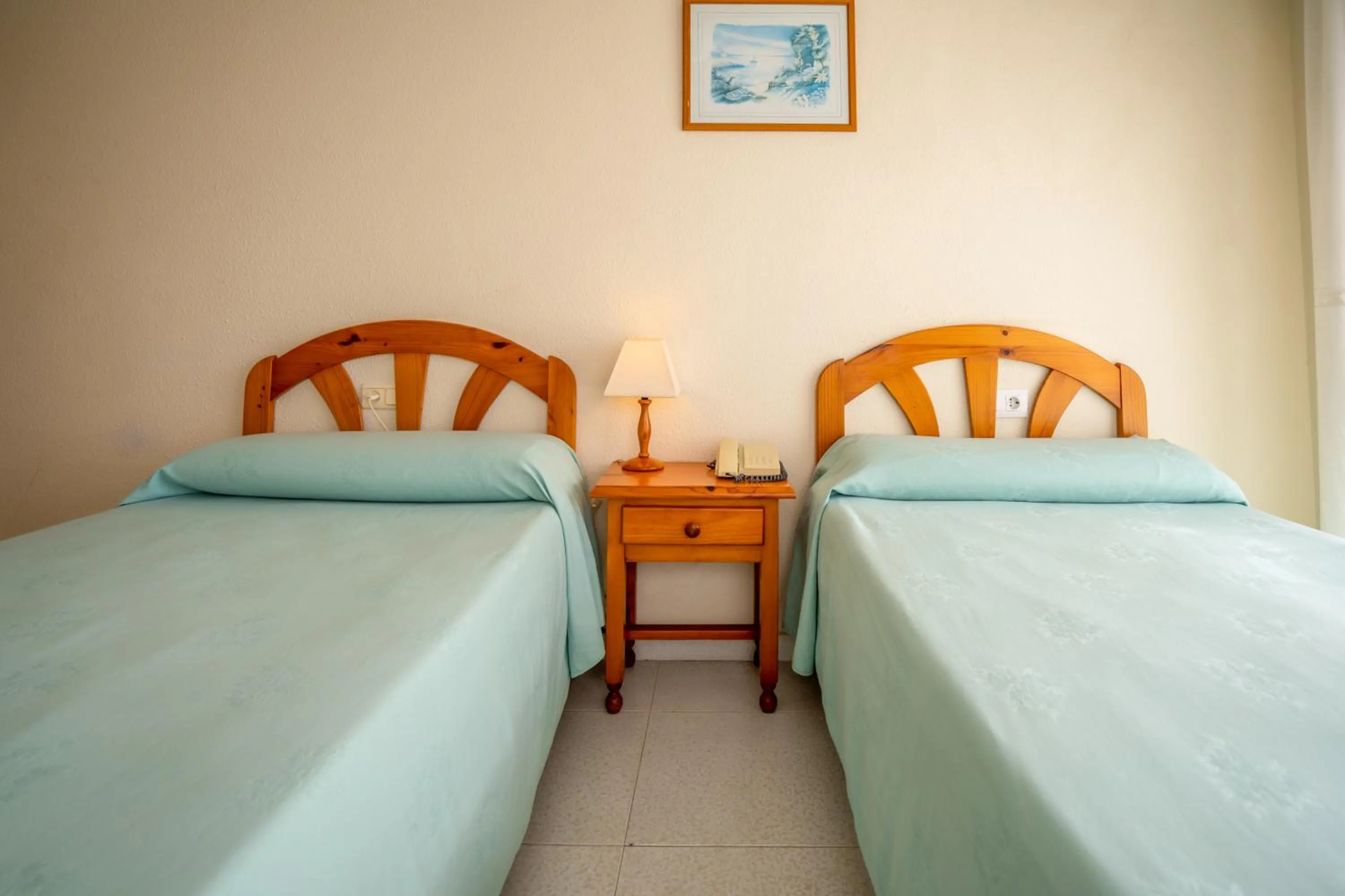 Bed in LOS NAREJOS Hotel