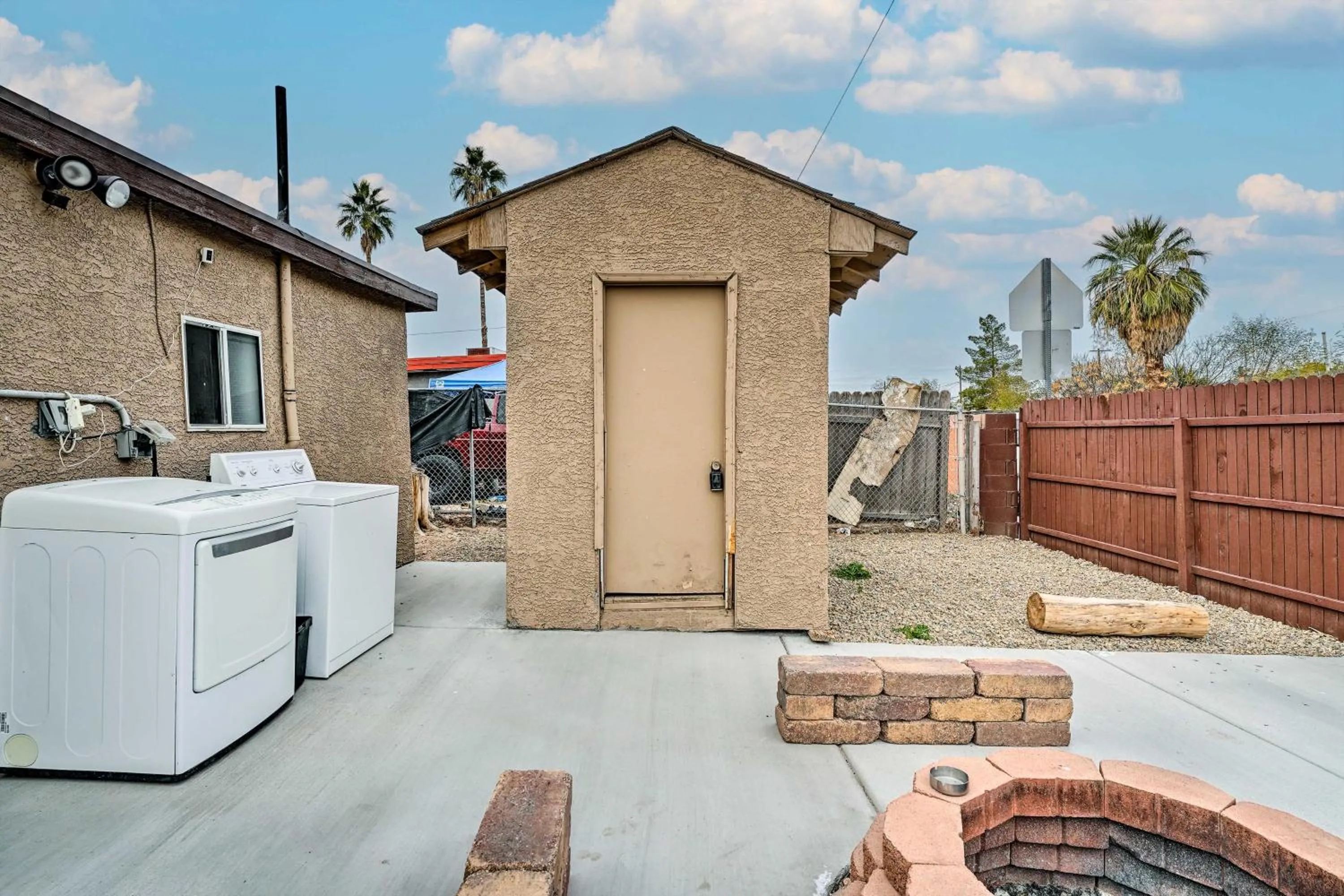 North Las Vegas Studio with Fire Pit 10 Mi to Strip