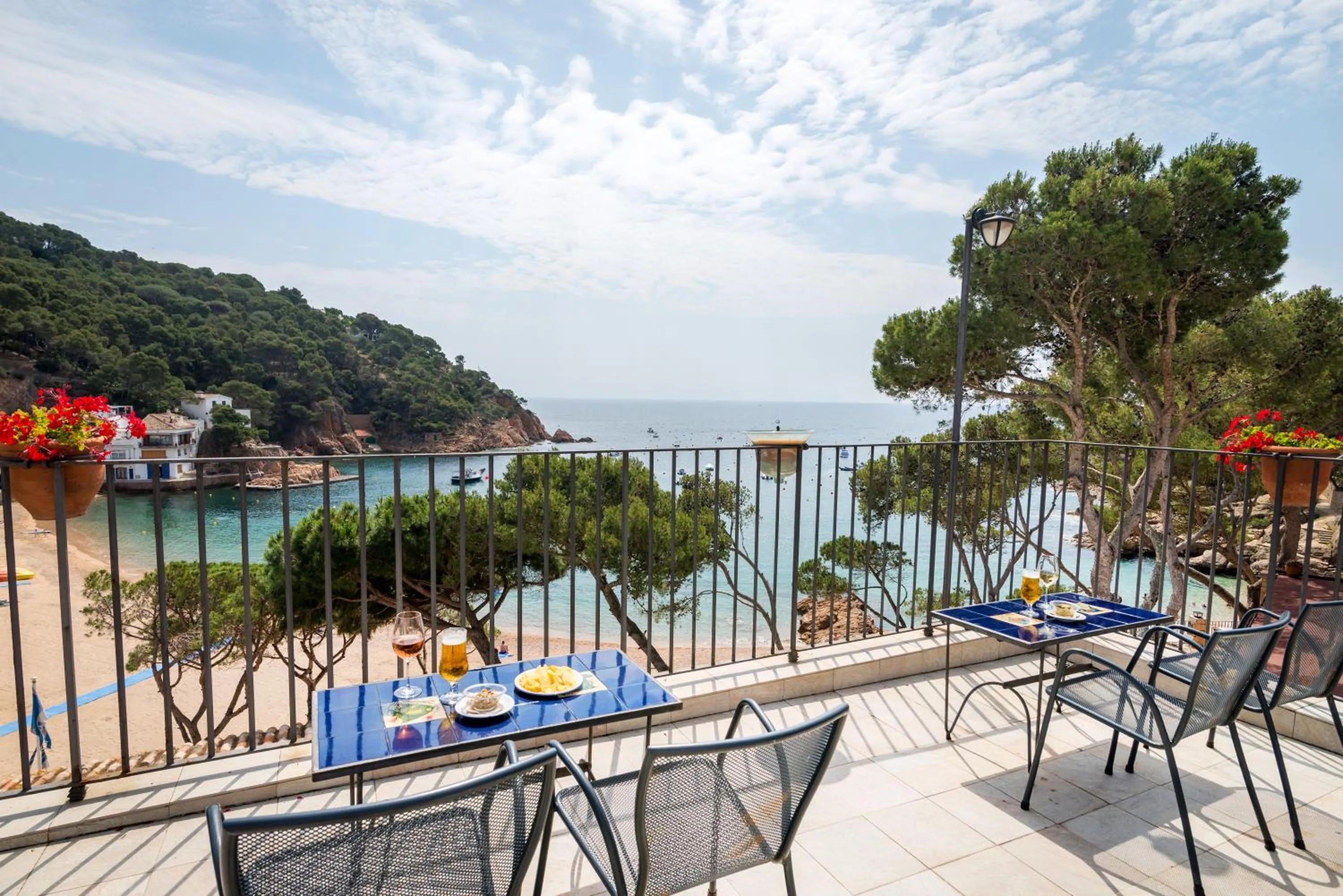 Balcony/Terrace in Hotel Hostalillo by Escampa Hotels