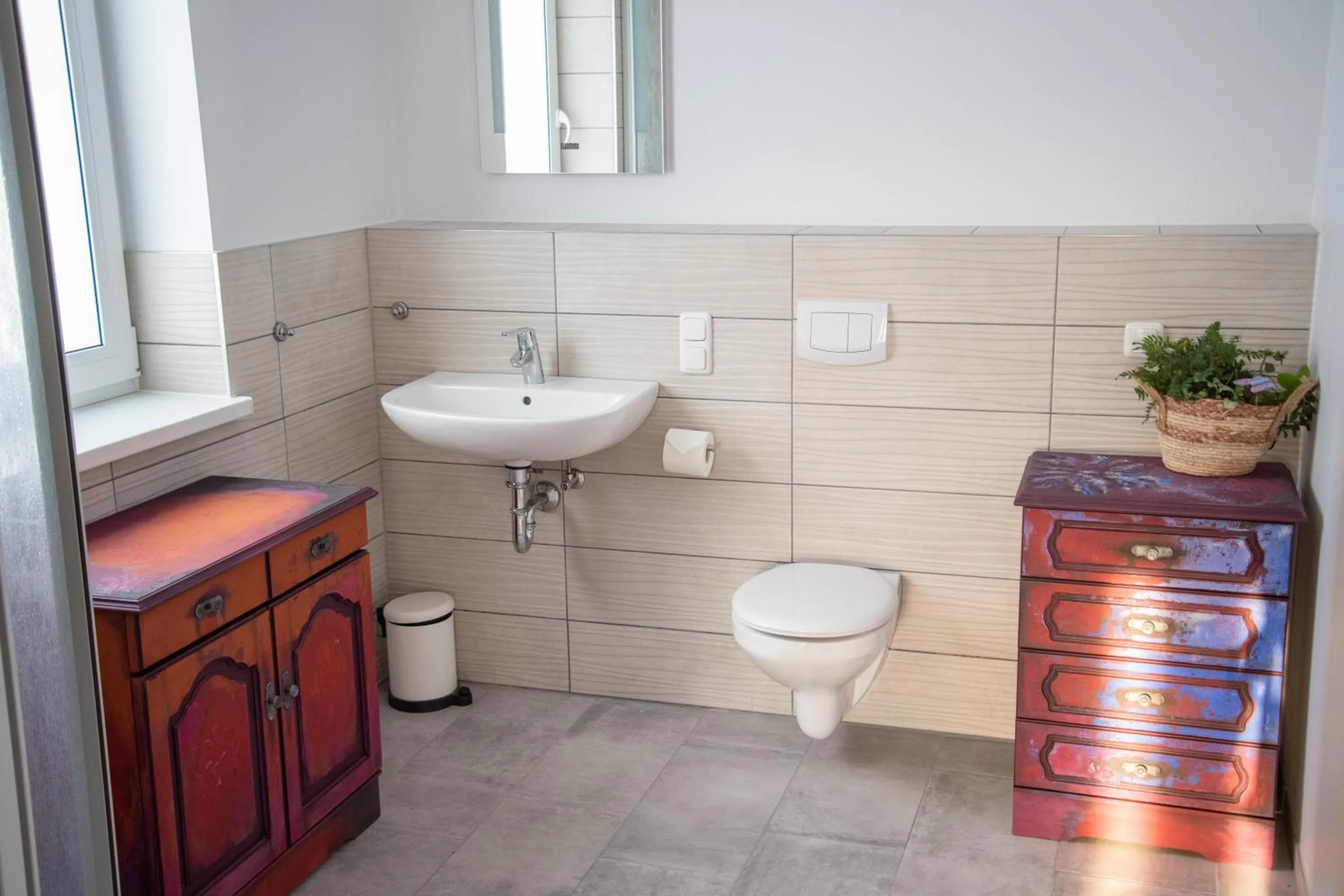 Toilet in Komfort Zone