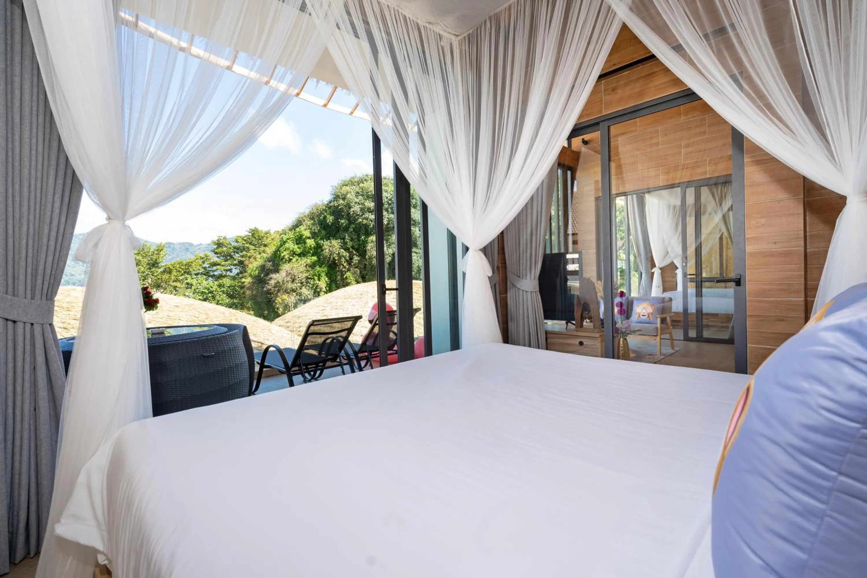 Bedroom, Bed in Three Monkeys Villas