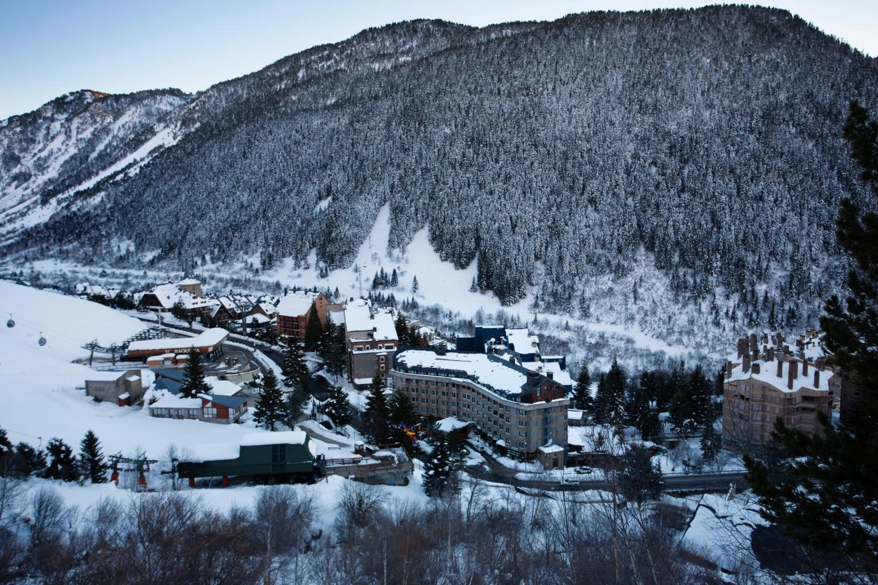 Natural landscape in Tuc Blanc