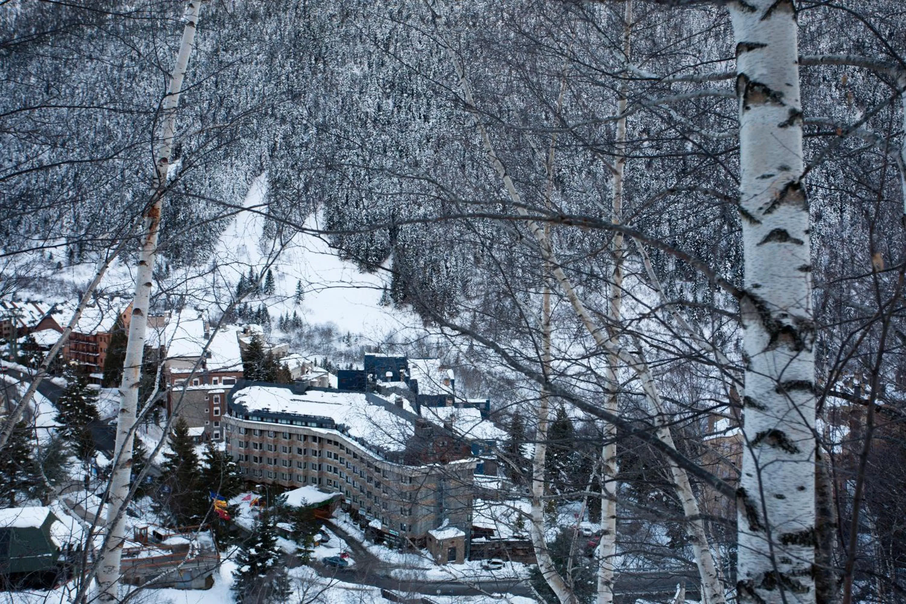 Natural landscape in Tuc Blanc