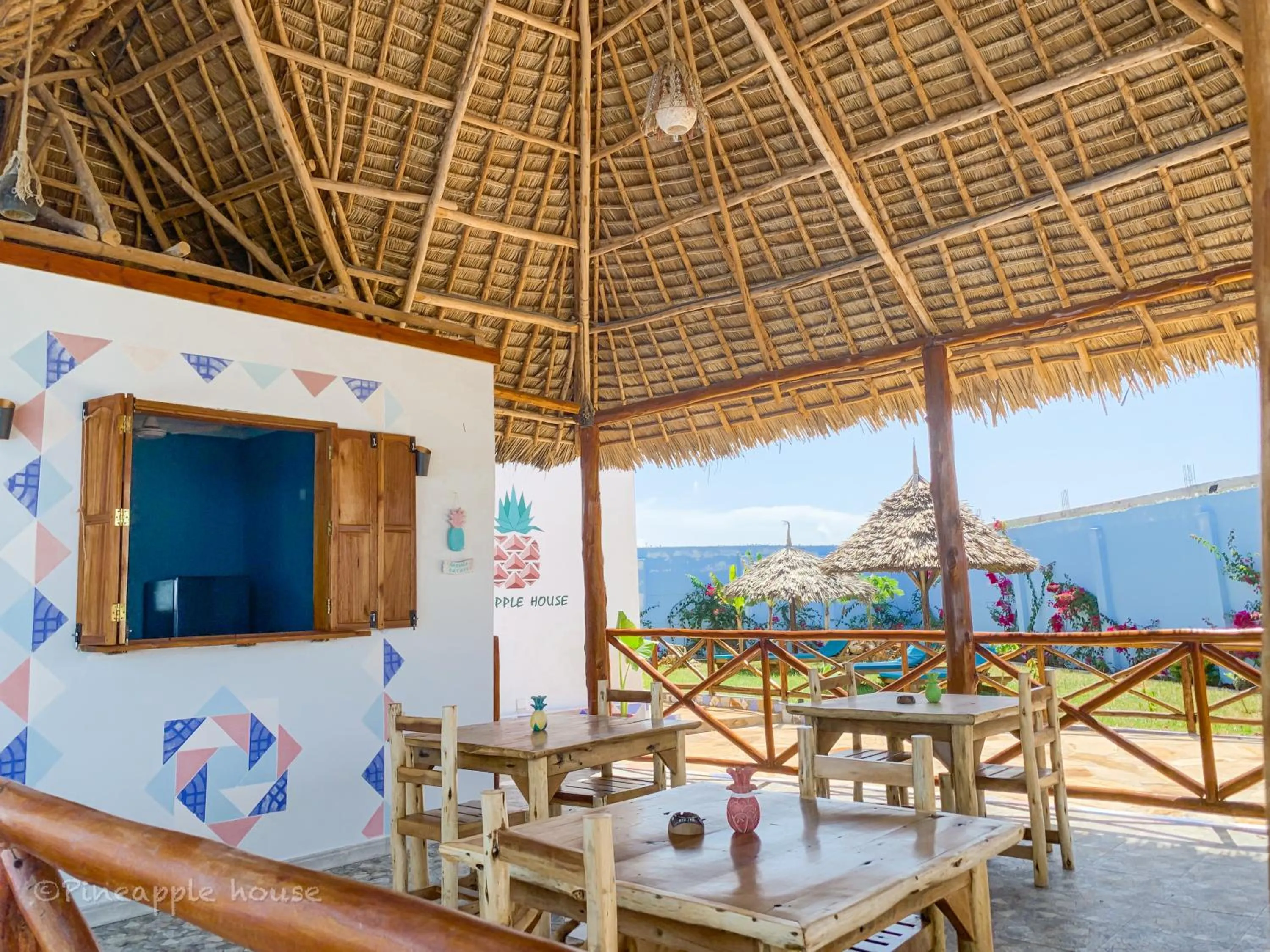 Dining area in Pineapple House
