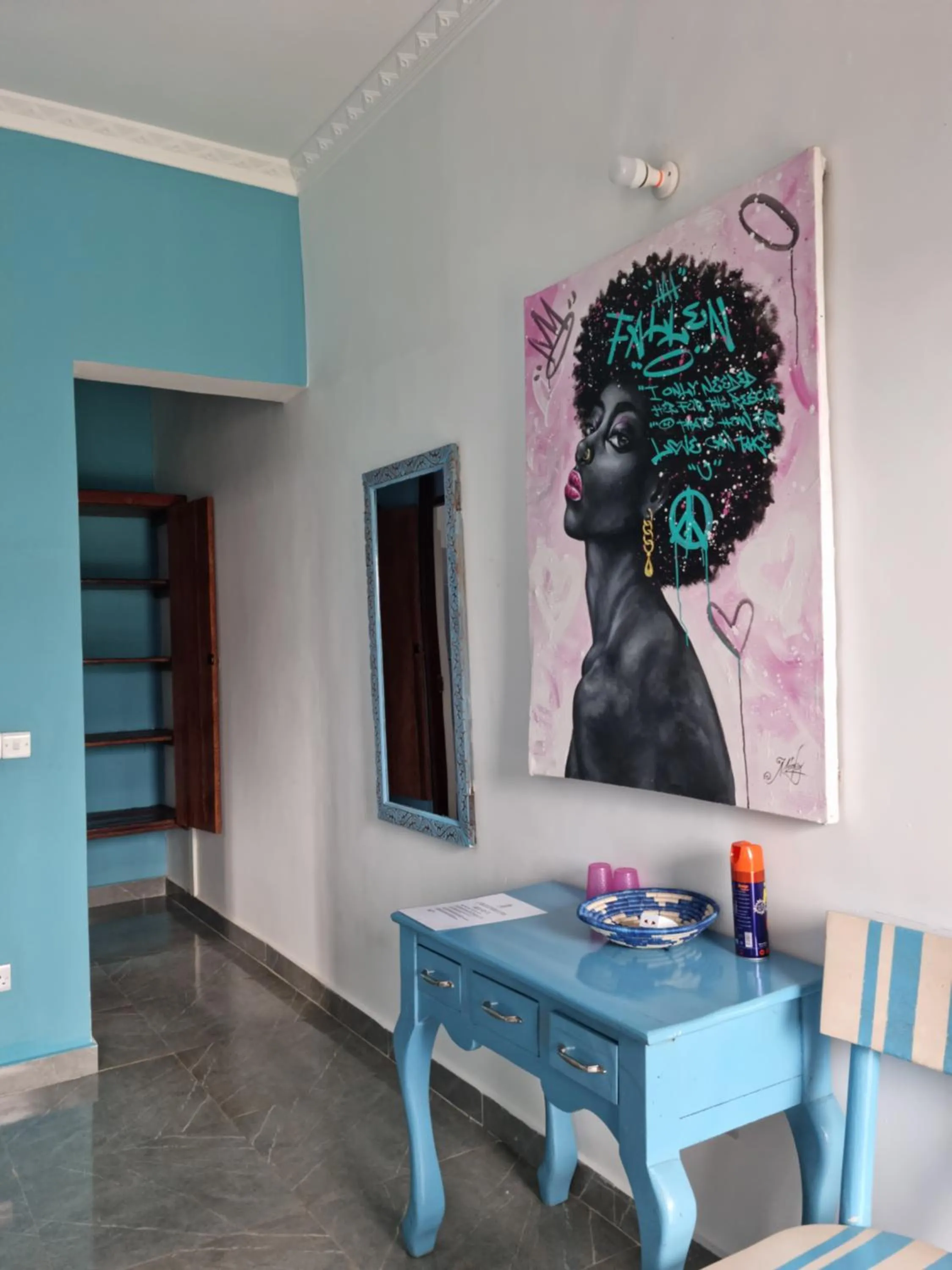 Decorative detail in Pineapple House