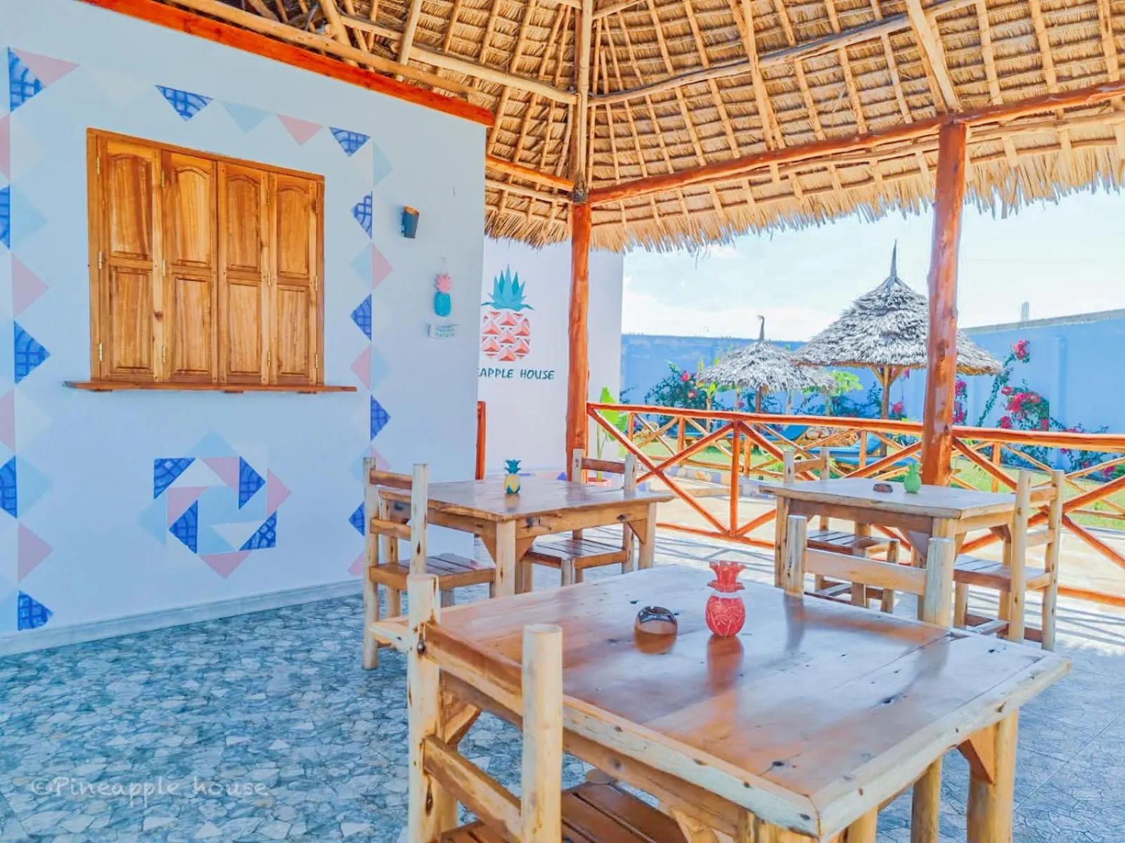 Dining area in Pineapple House