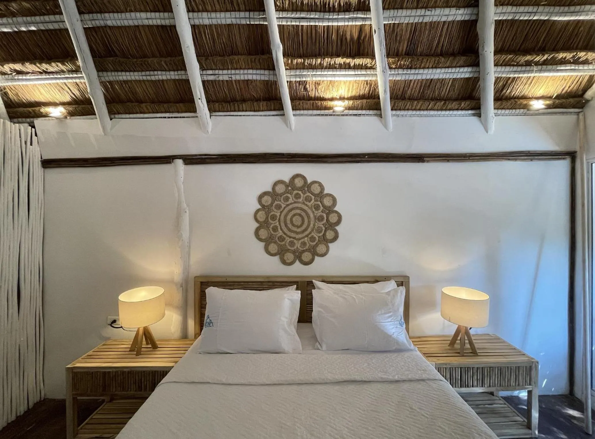 Bed in NENA BEACH CLUB & HOTEL