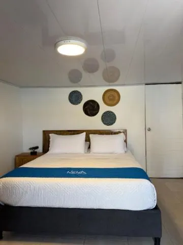 Bed in NENA BEACH CLUB & HOTEL