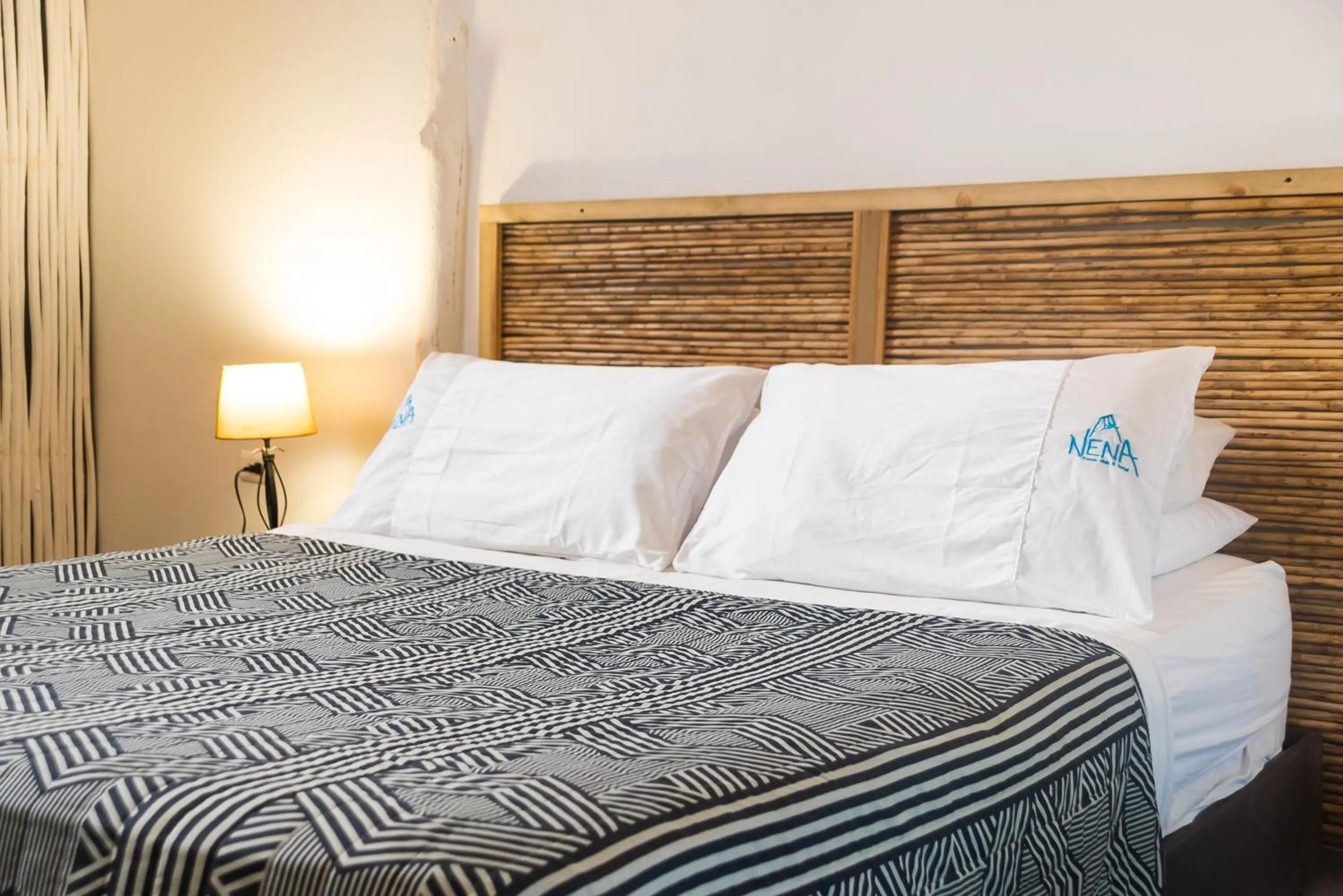 Bed in NENA BEACH CLUB & HOTEL