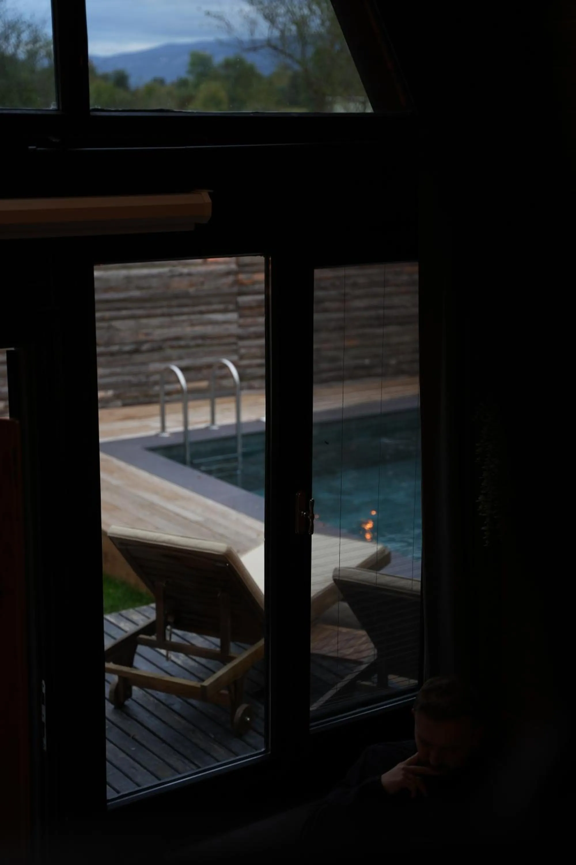 Patio in Pentalow Cabin