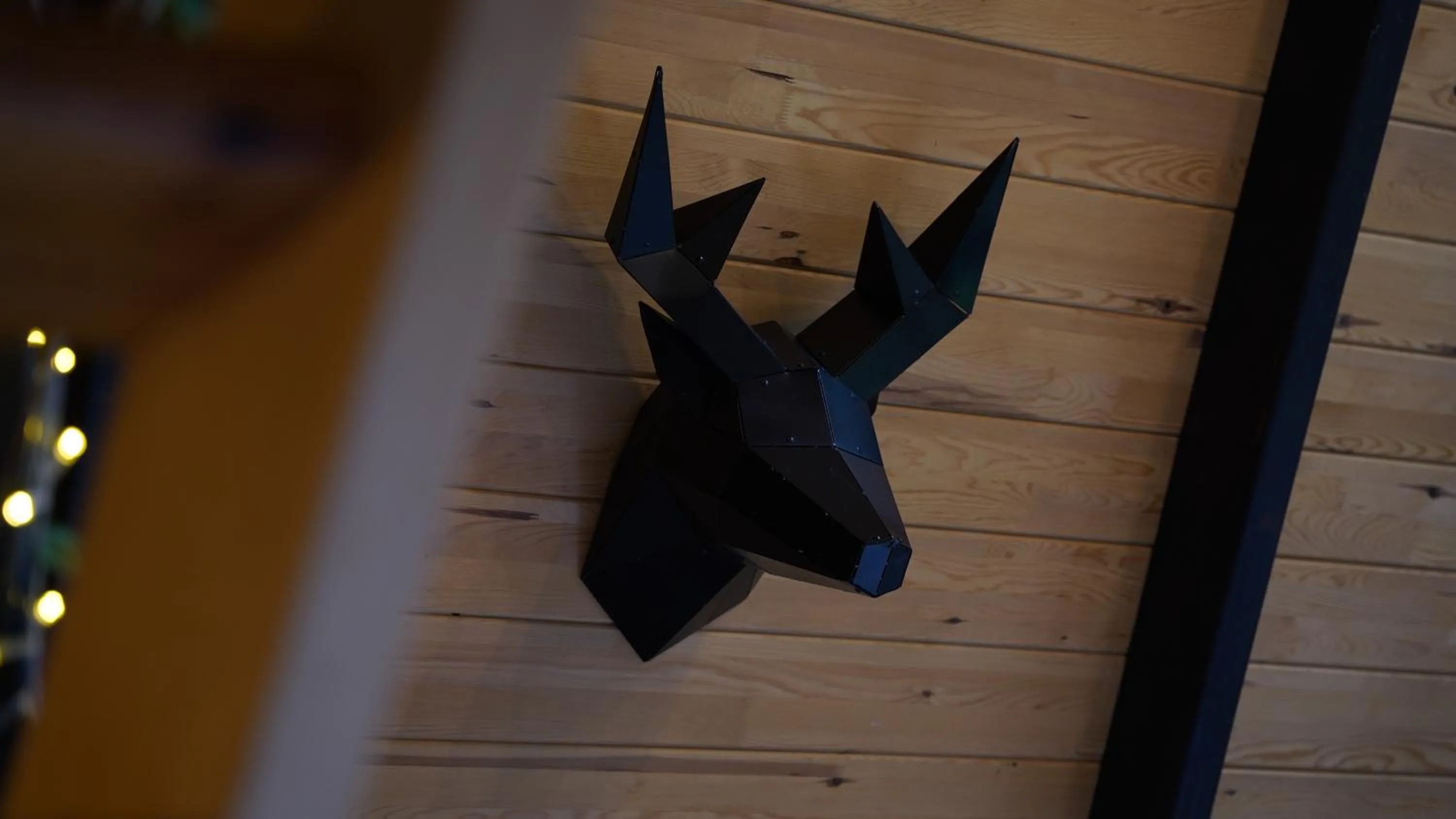 Living room in Pentalow Cabin