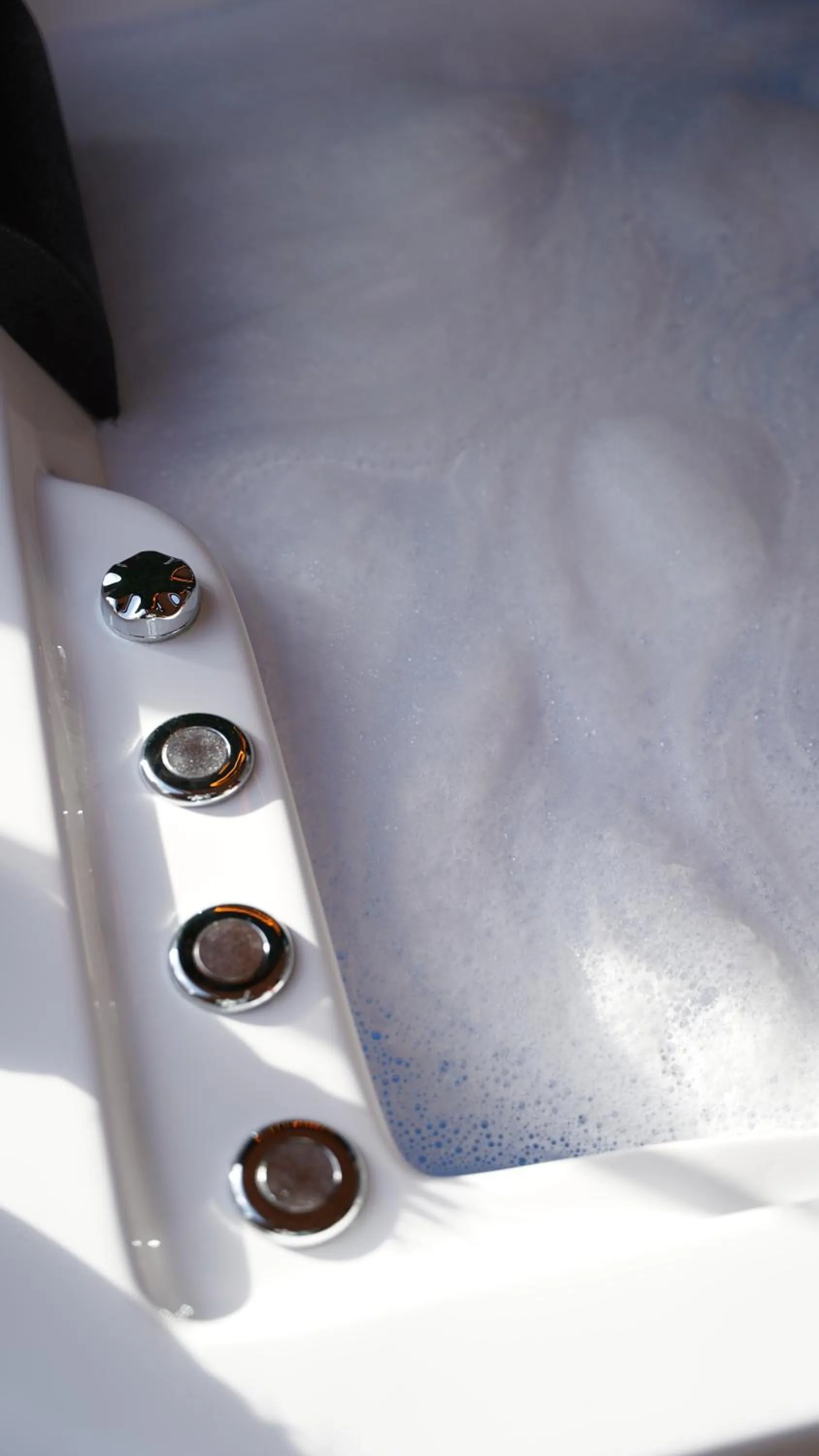 Hot Tub in Pentalow Cabin