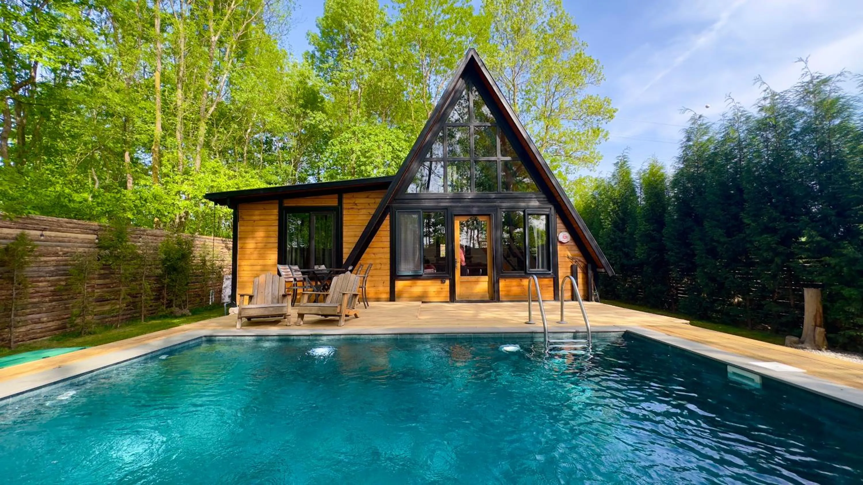Patio in Pentalow Cabin