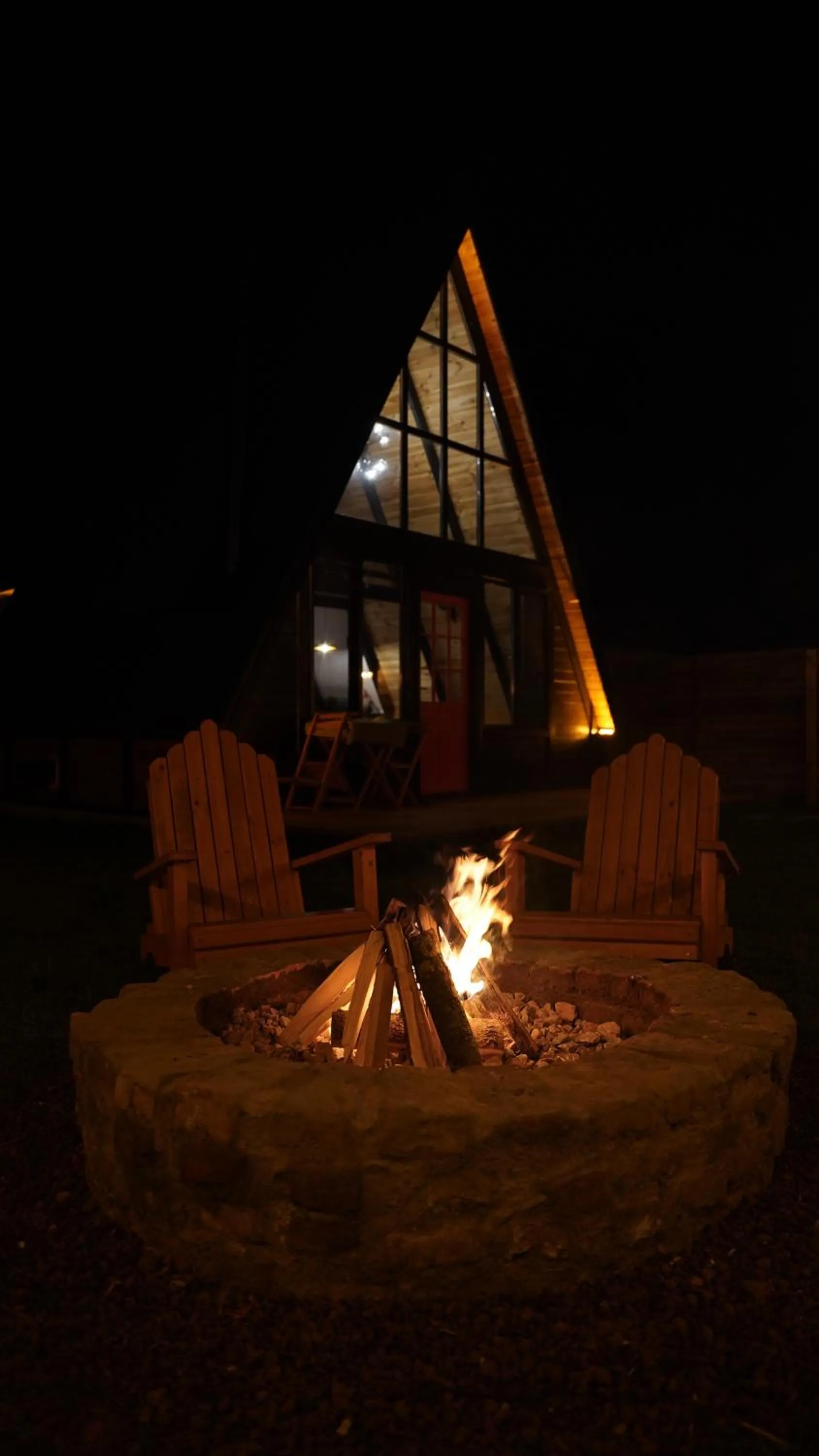 Night in Pentalow Cabin