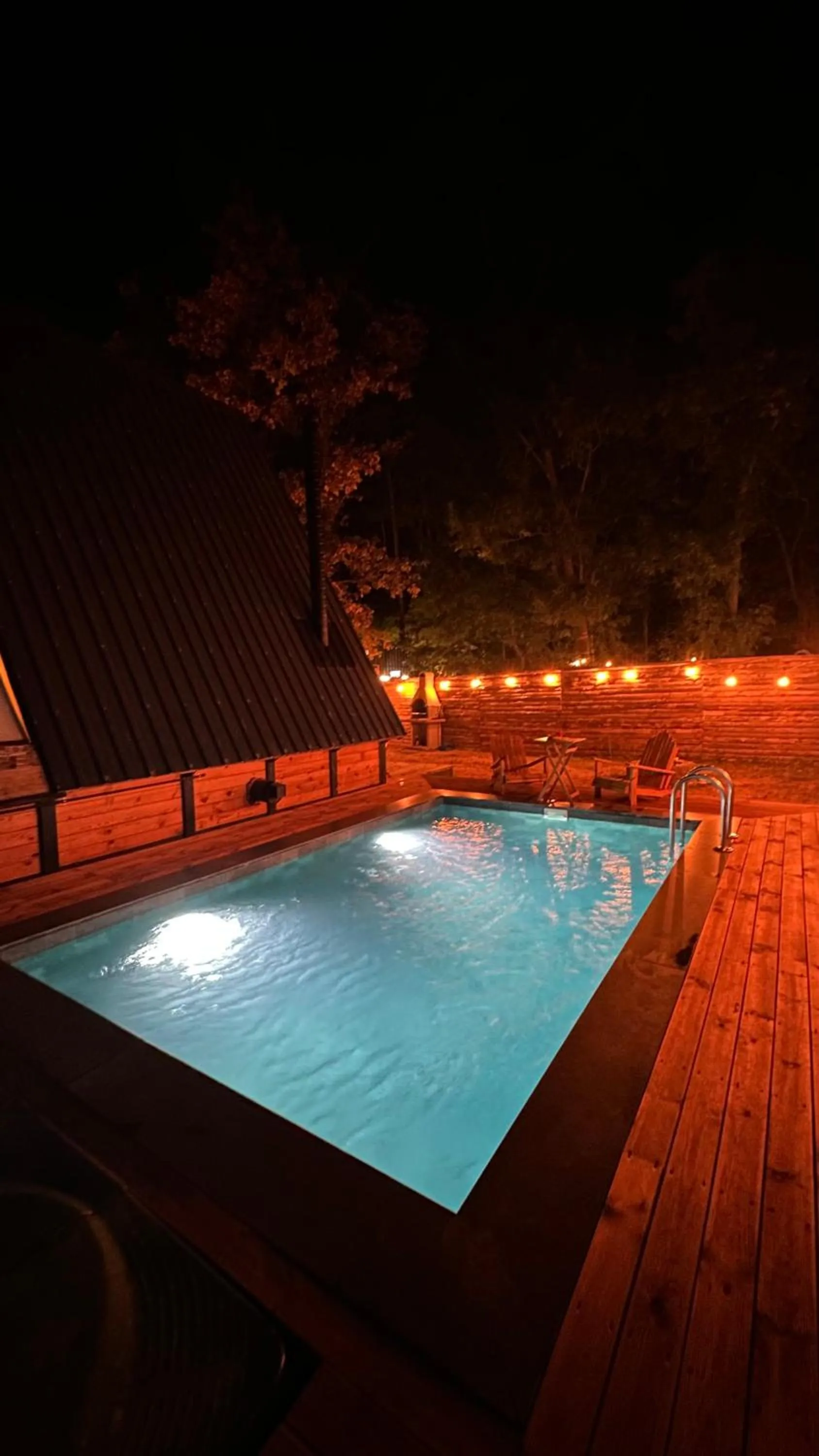 Night in Pentalow Cabin