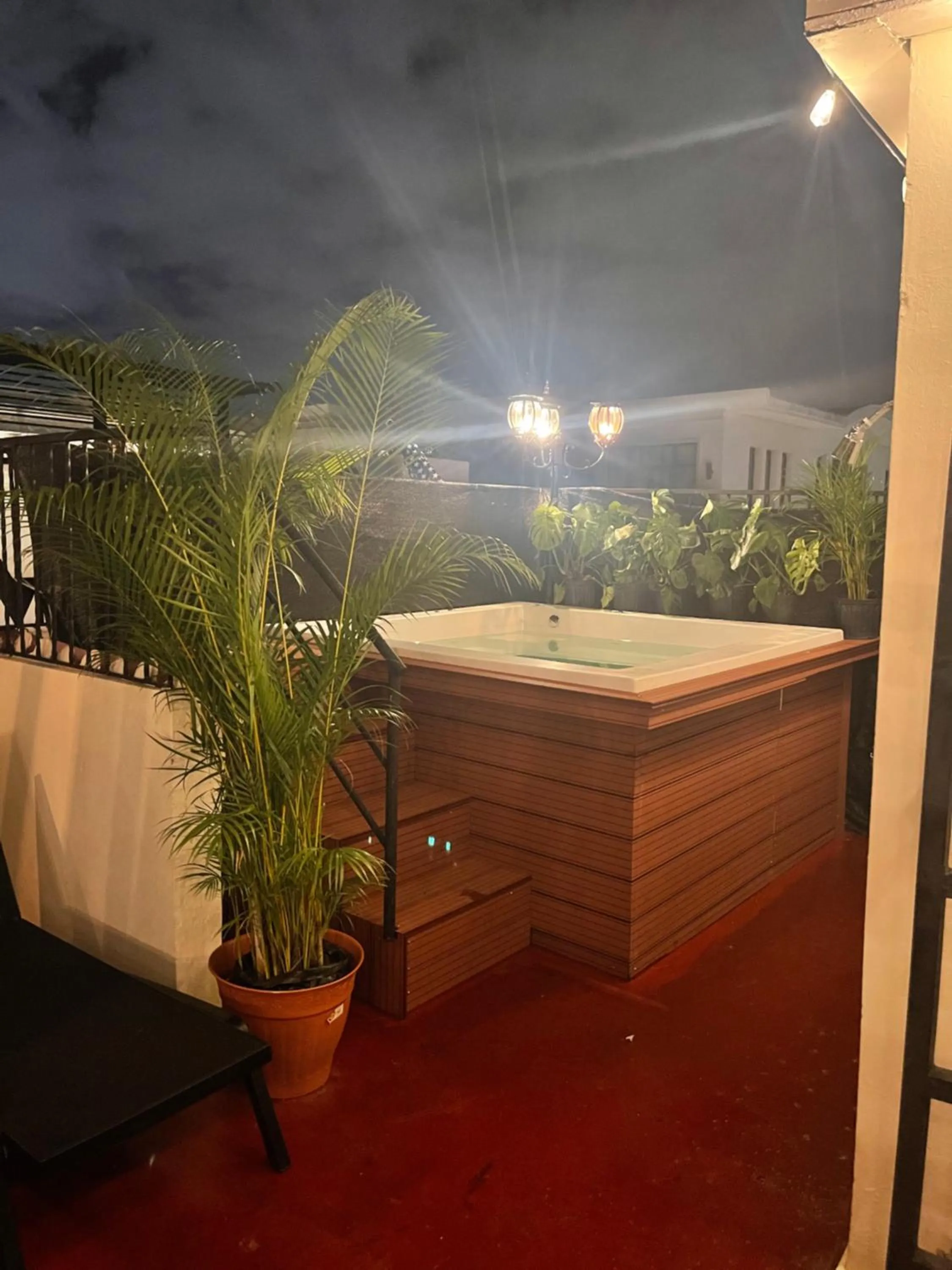 Hot Tub in Studio 27 Colonial, Centro Histórico