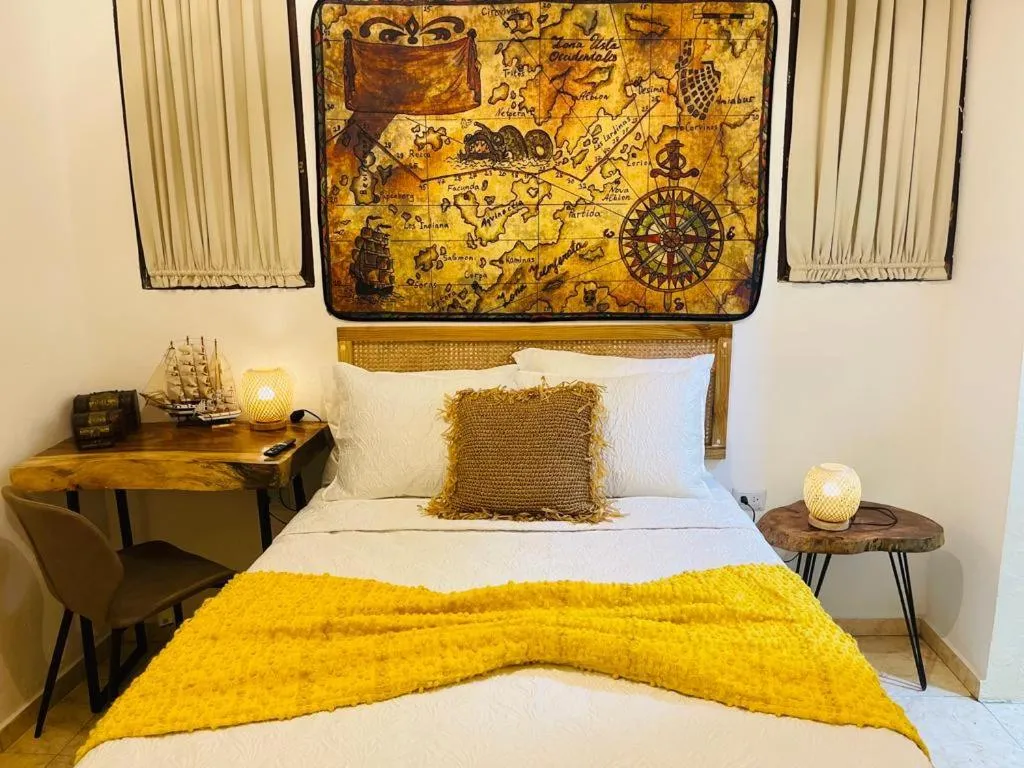 Bed in Studio 27 Colonial, Centro Histórico