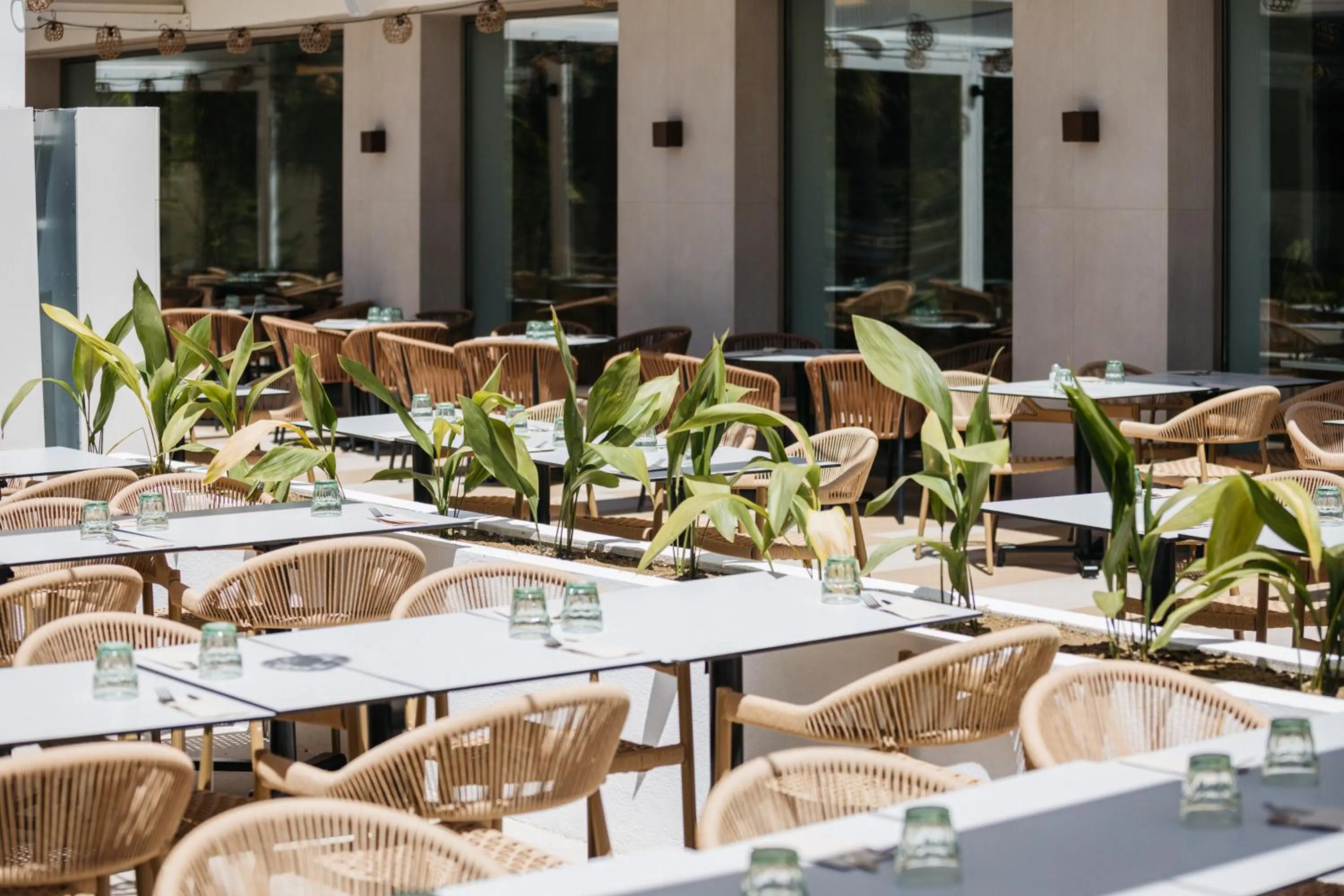 Dining area in Hotel Jaime I