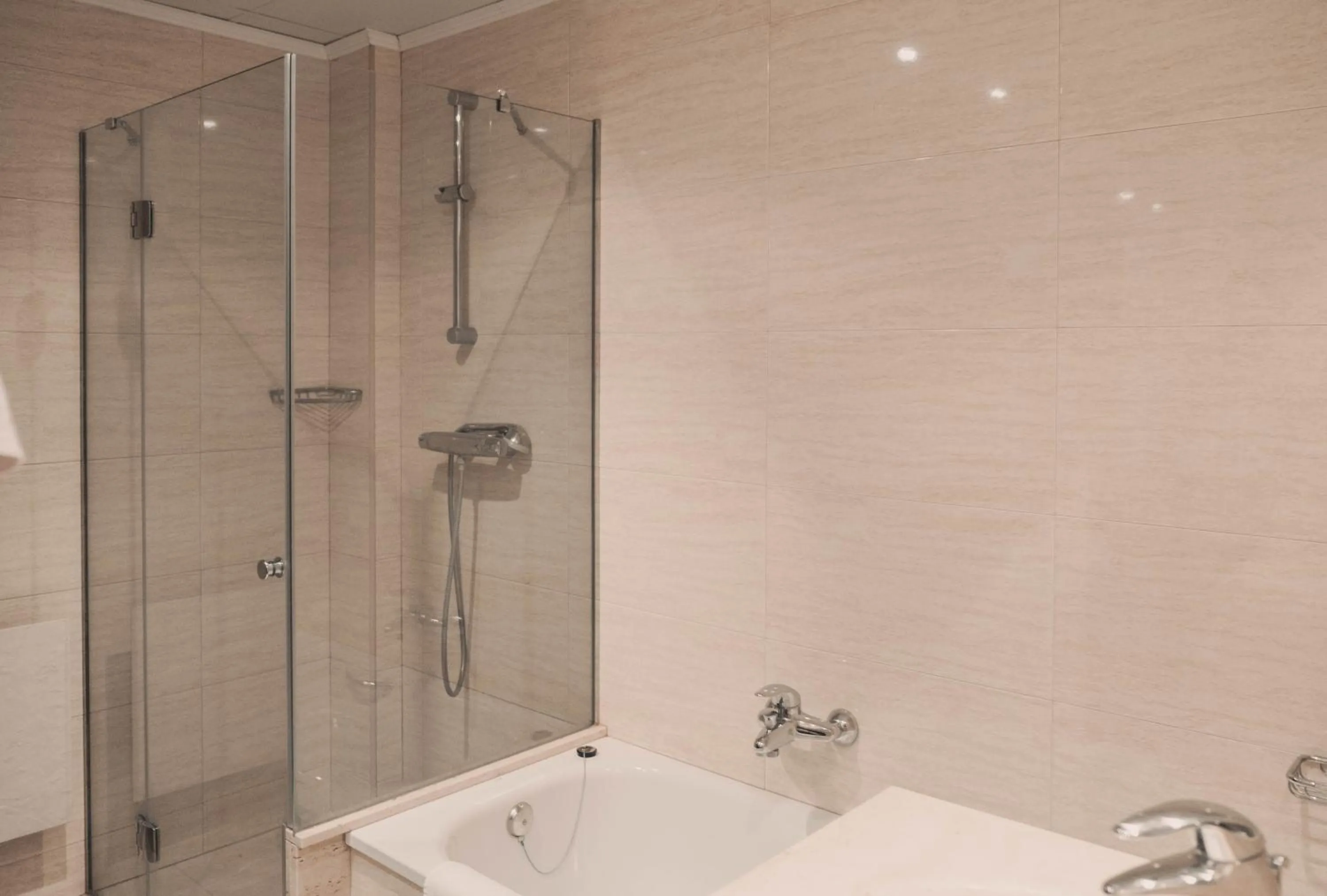 Shower in Hotel Vall de Bas