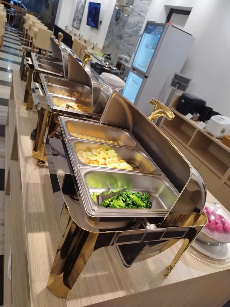 Buffet breakfast in Hotel Yah Hanoi & Spa