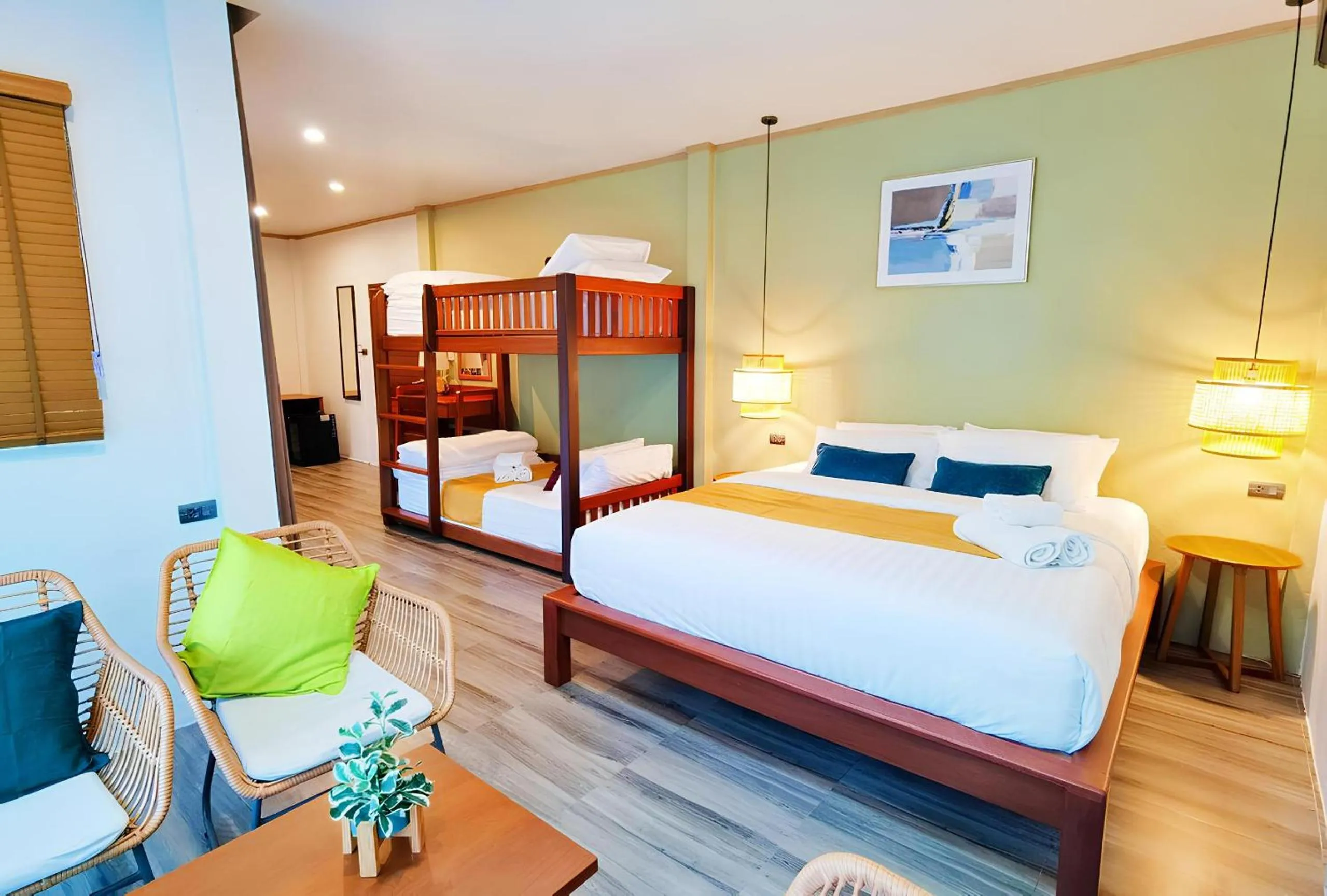 Bedroom, Bed in Canal Village Pakpra Phatthalung