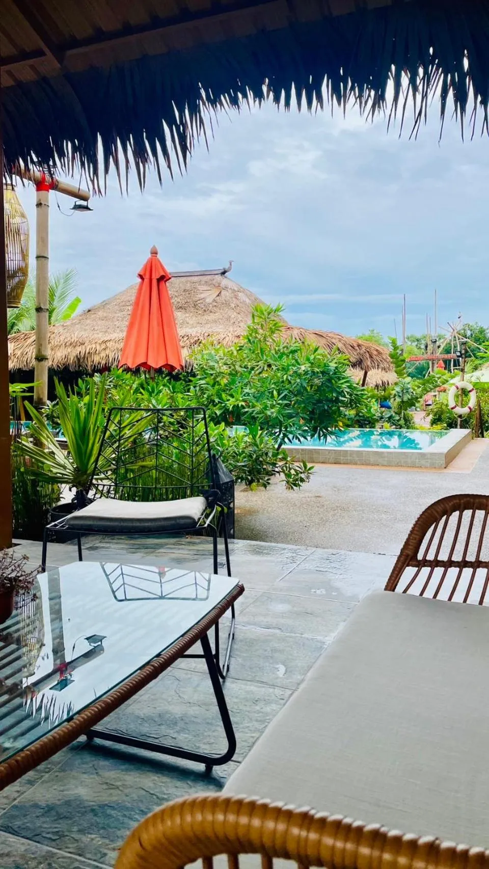 Lobby or reception in Canal Village Pakpra Phatthalung