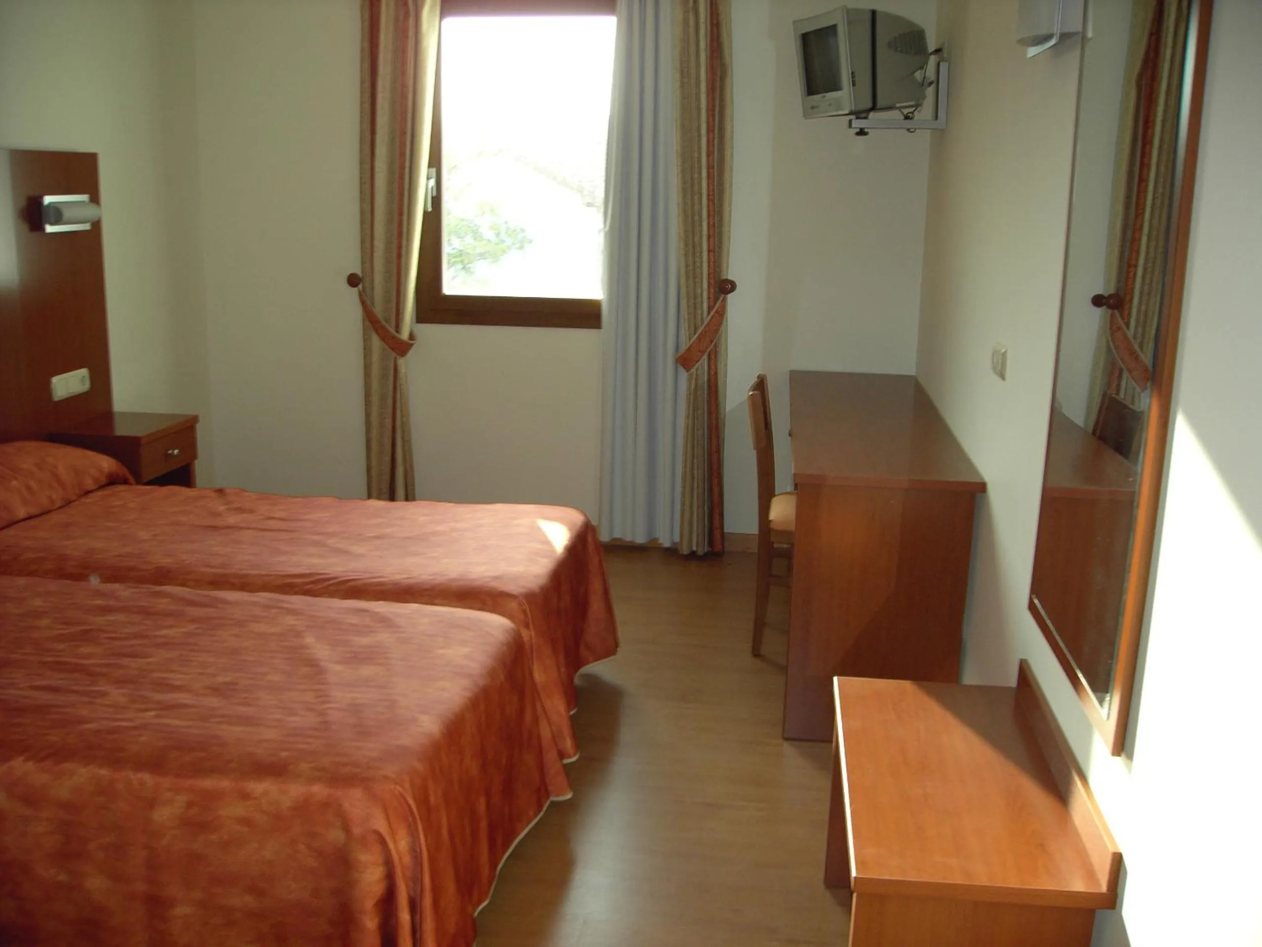 Bed in Hotel Agorreta