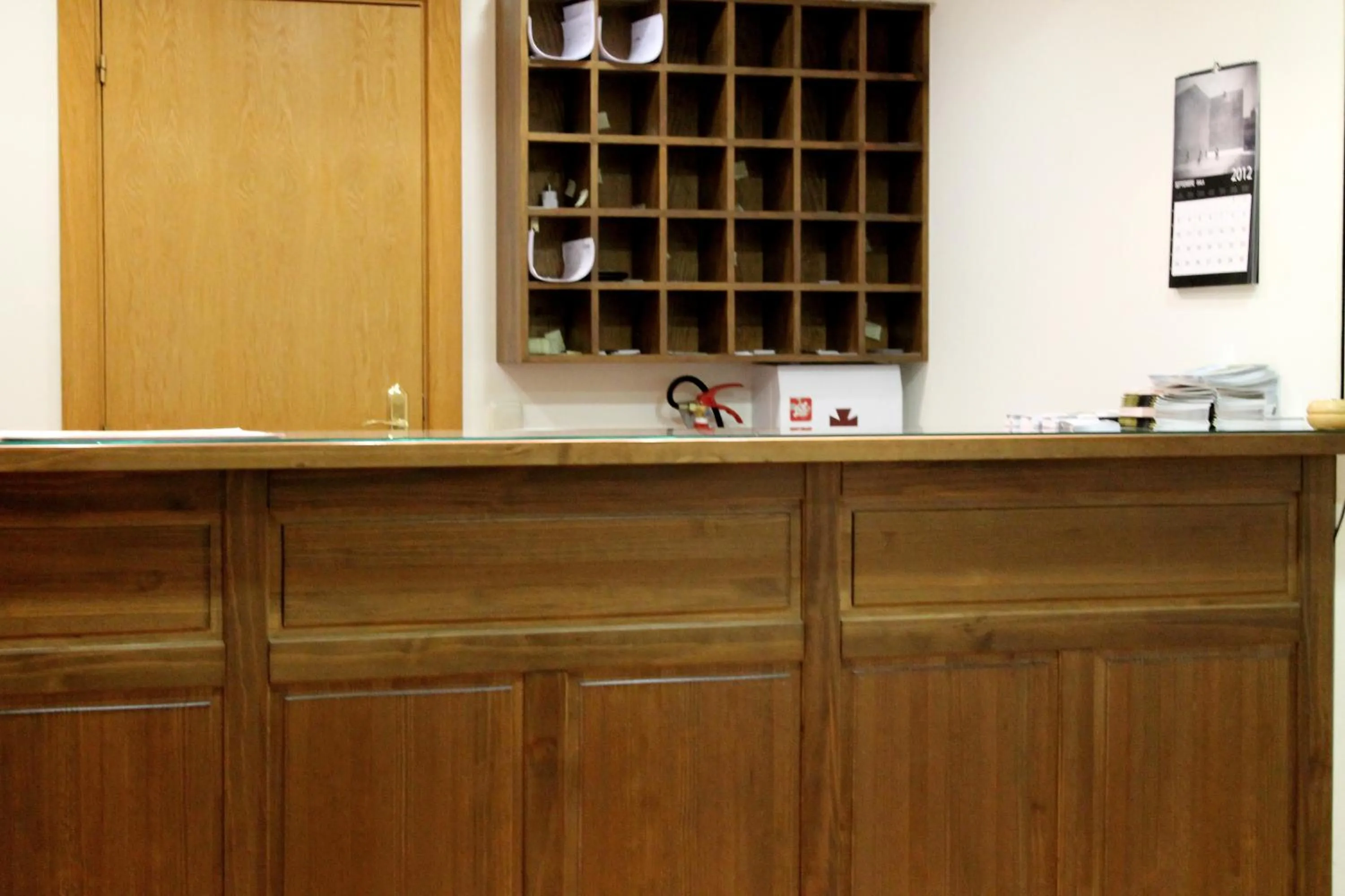 Lobby or reception in Hotel Agorreta